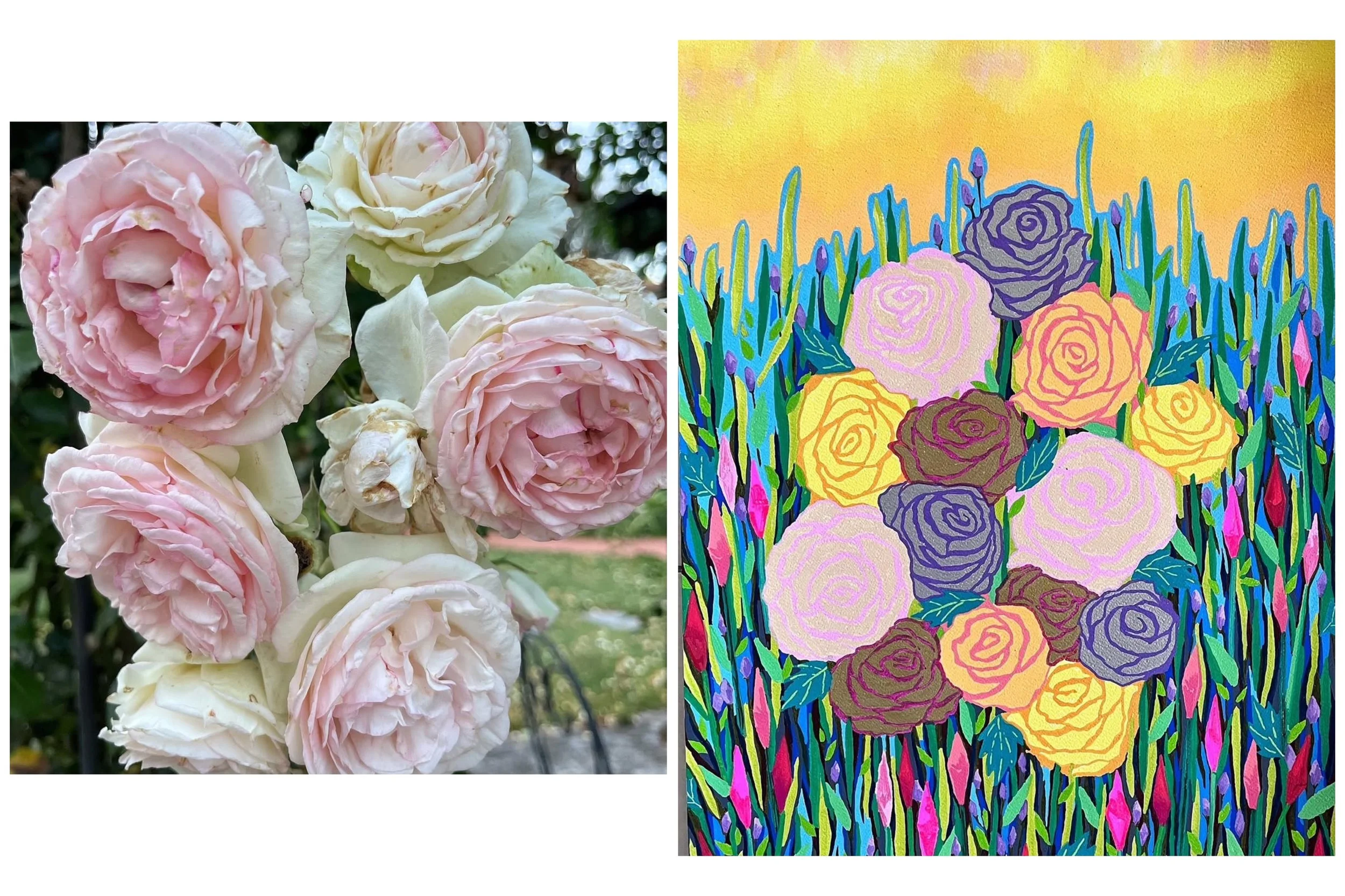 Dedicated to Giorgia | 24" x 18"