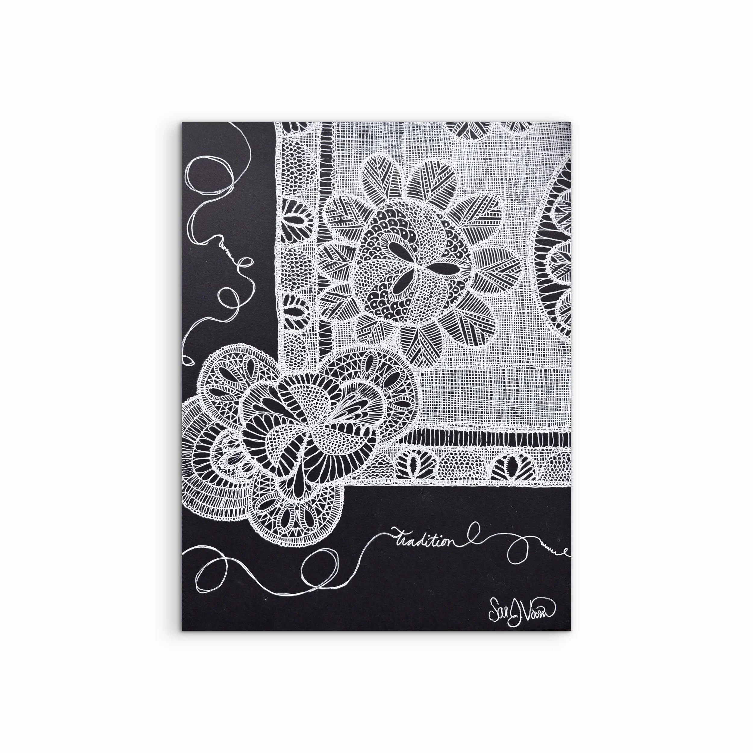 Memory and Tradition | 12" x 9"