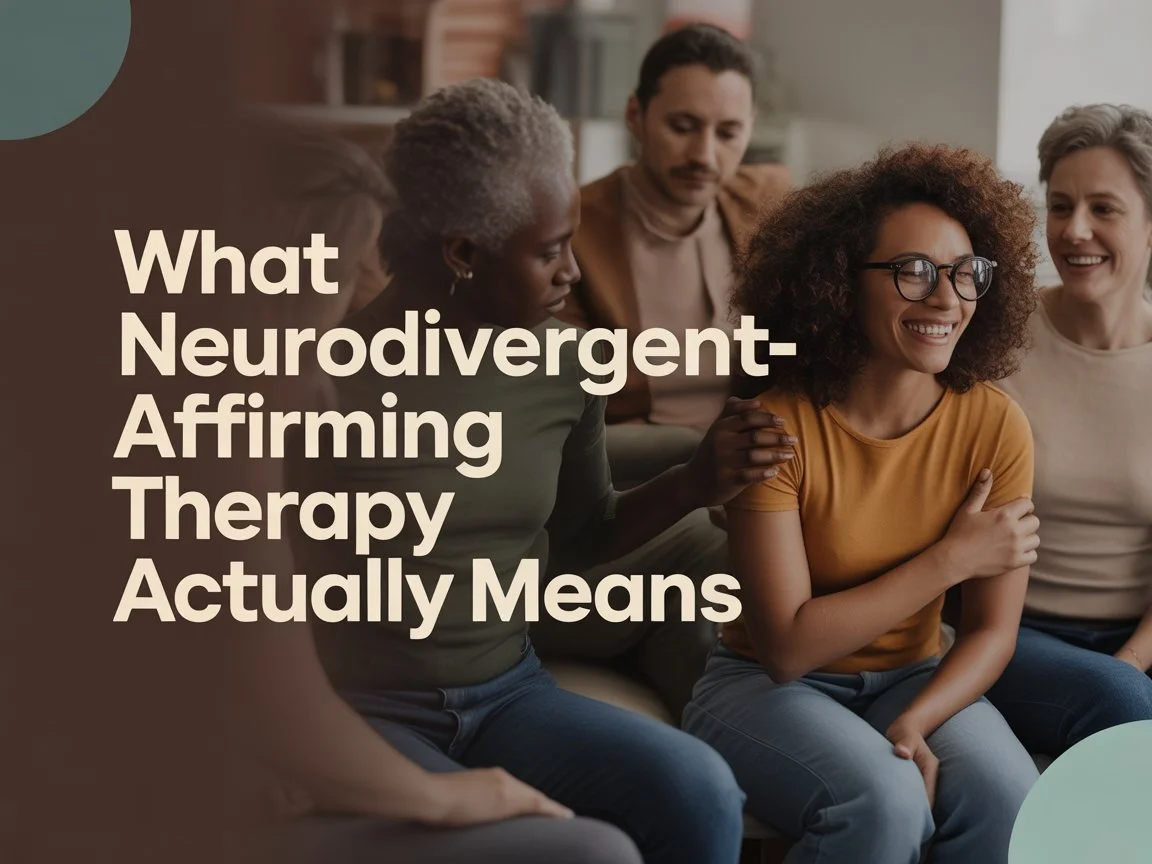 What Neurodivergent-Affirming Therapy Actually Means