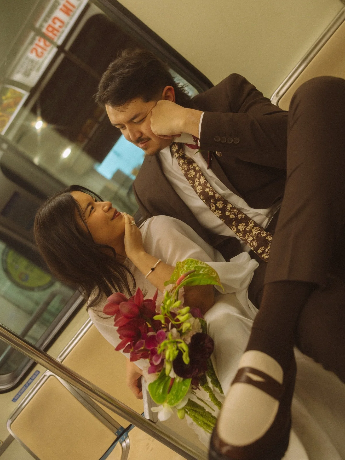 Impossible to pick a favorite, but here&rsquo;s a few ❤️&zwj;🔥 

These absolutely unreal incredibly gorgeous photos from @marissadillonphoto 📸
Venues: The Fisher Building and the Detroit People Mover (!!! Iconic!!!) @fisherbldgdet @detpeoplemover ?