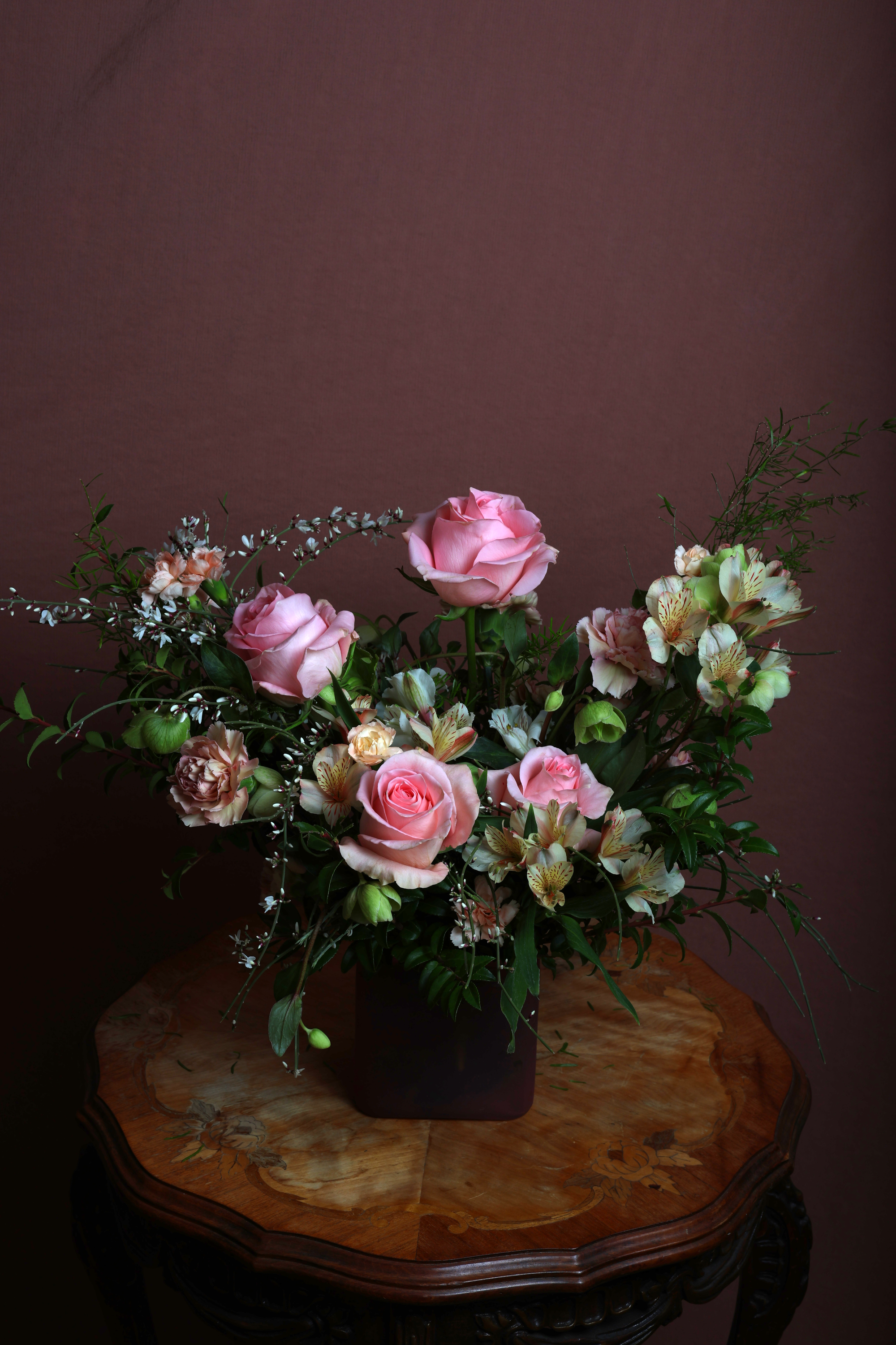 Lovers in a Secret Garden - Pink Valentine