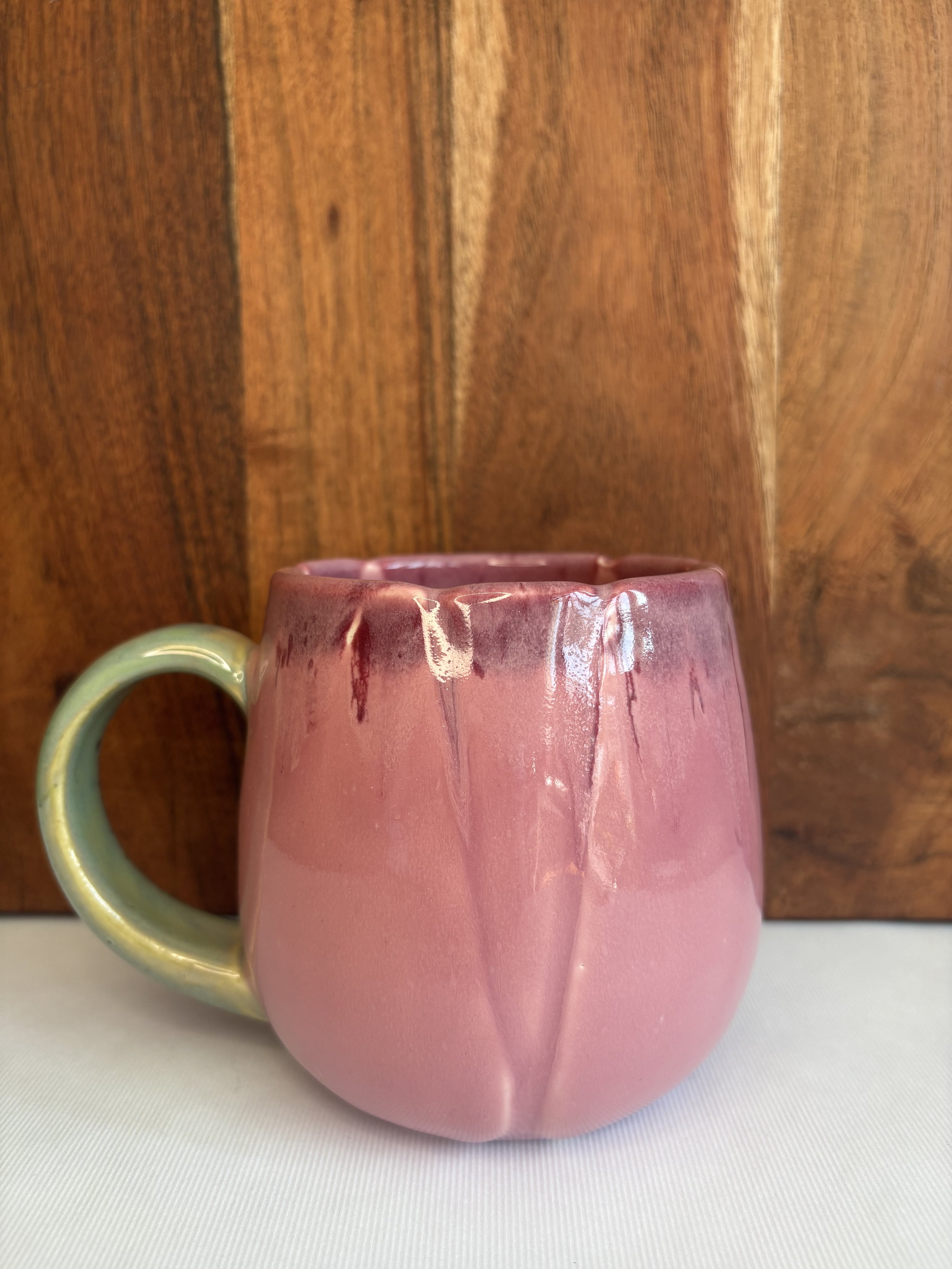 Pink and Maroon Tulip