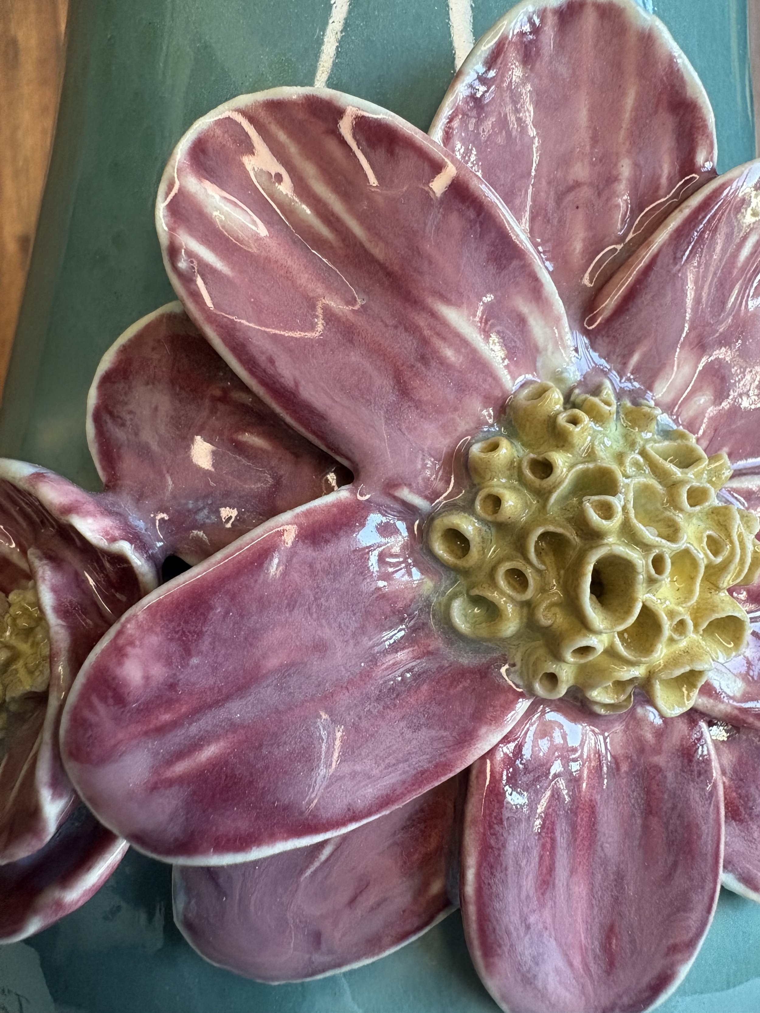 Ceramic flowers