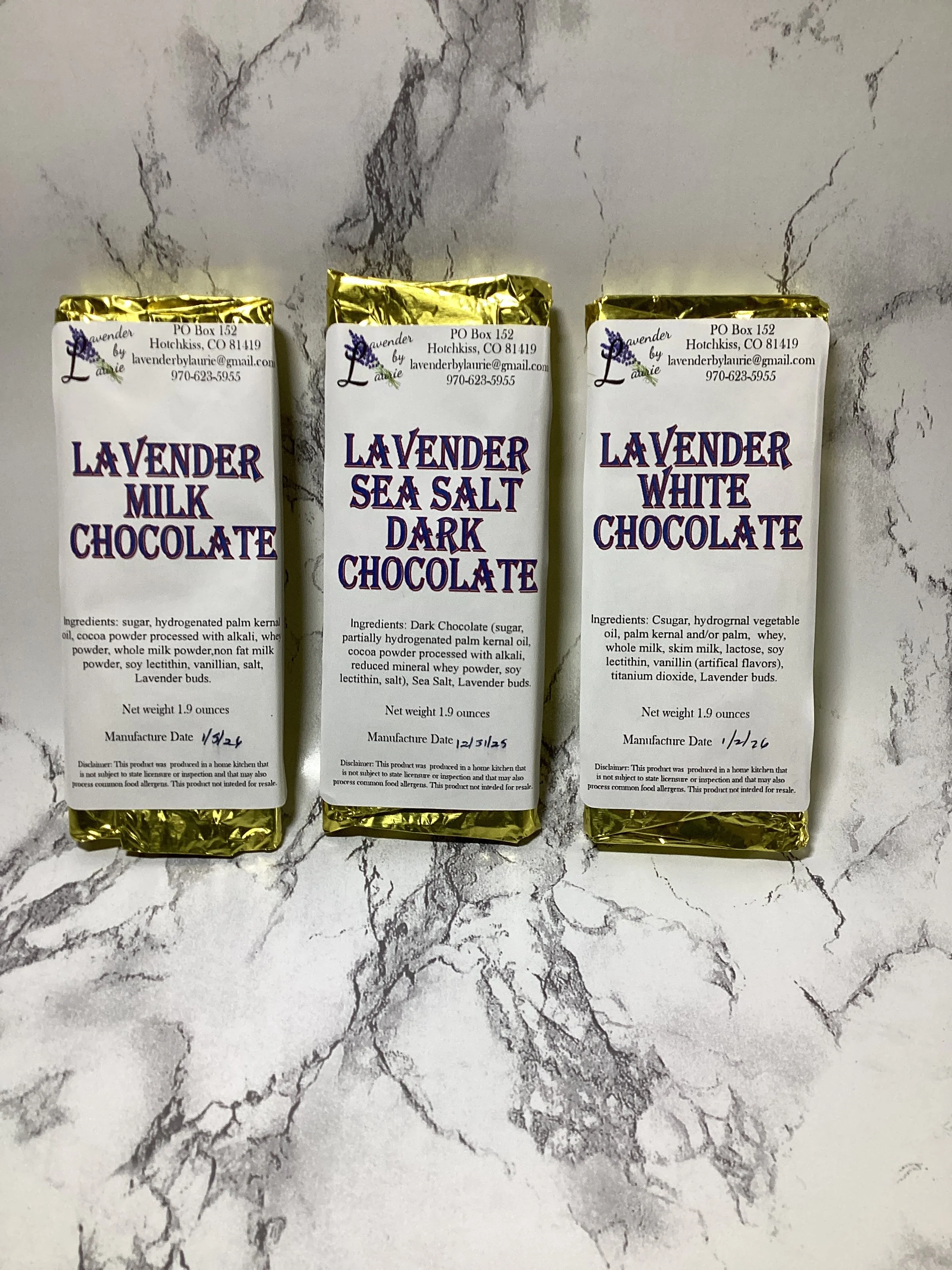 Lavender Chocolates