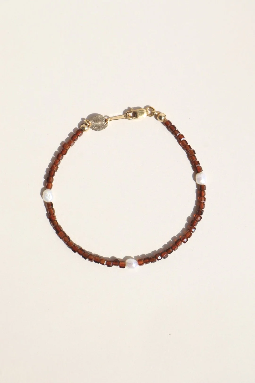 NEW Hessonite Gemstone Bracelet