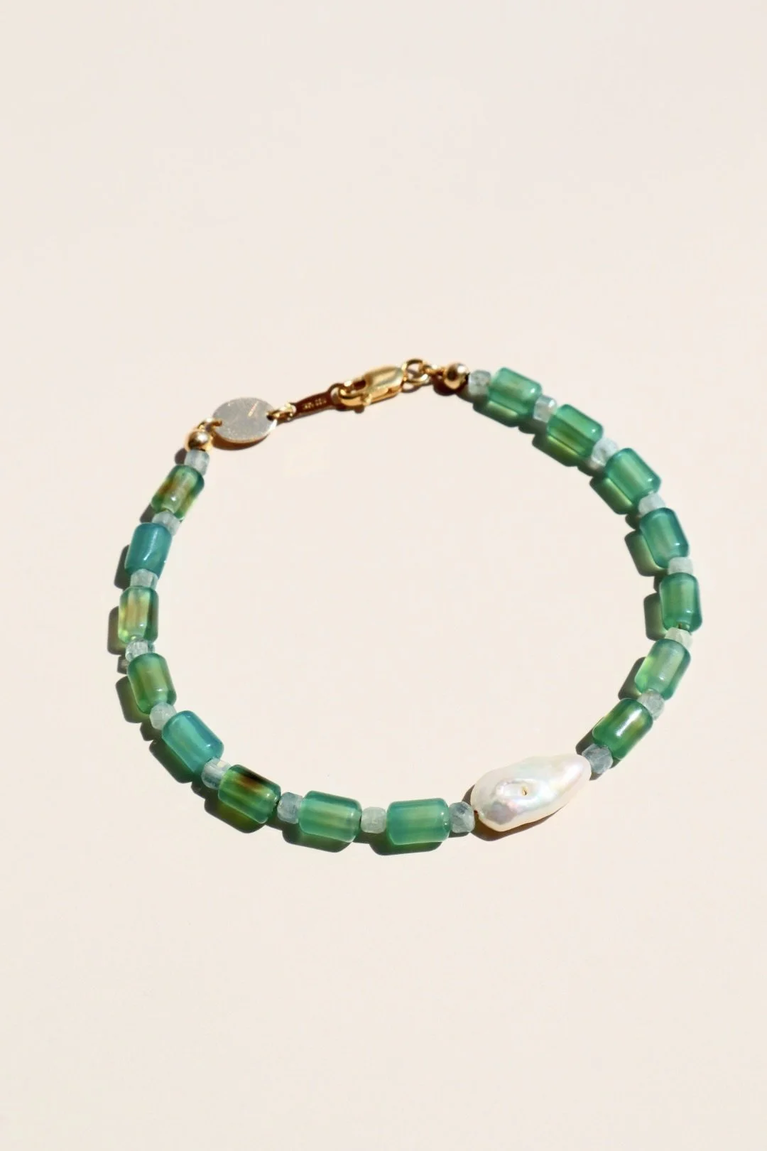 NEW Emerald Gemstone Bracelet
