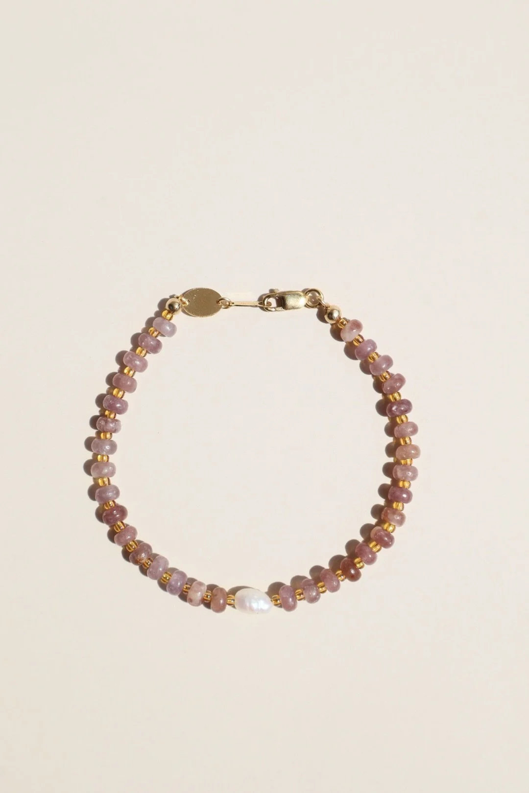 NEW Lepidolite Gemstone Bracelet