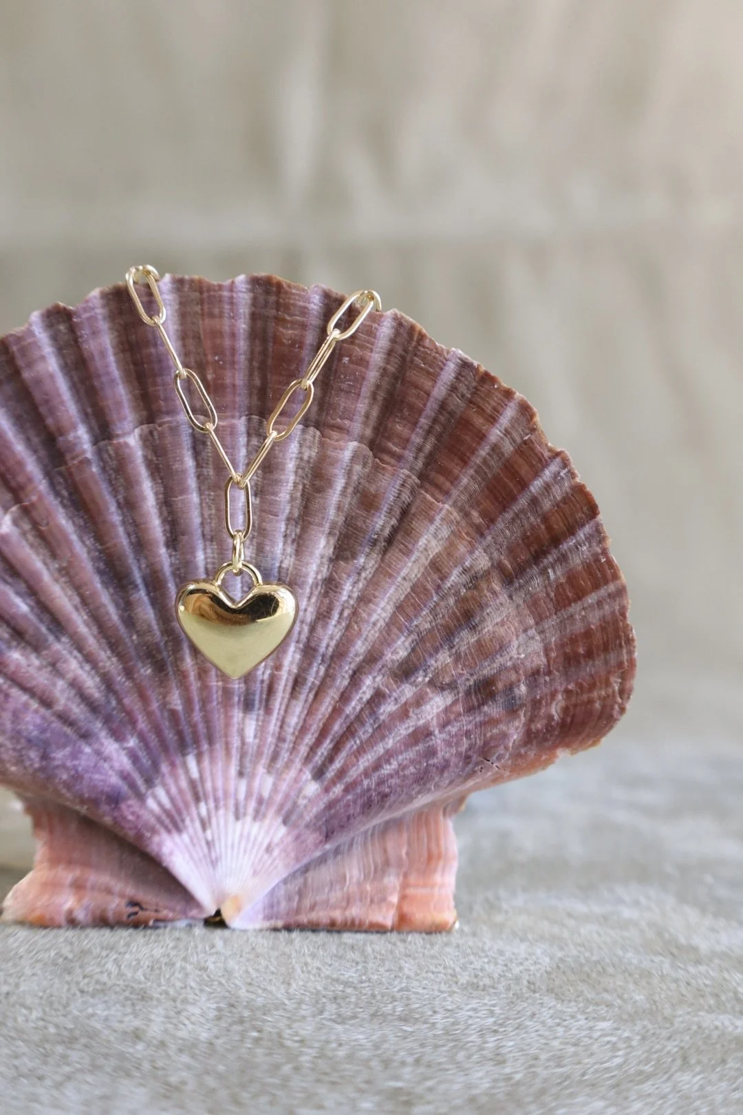 Paperclip Heart Necklace