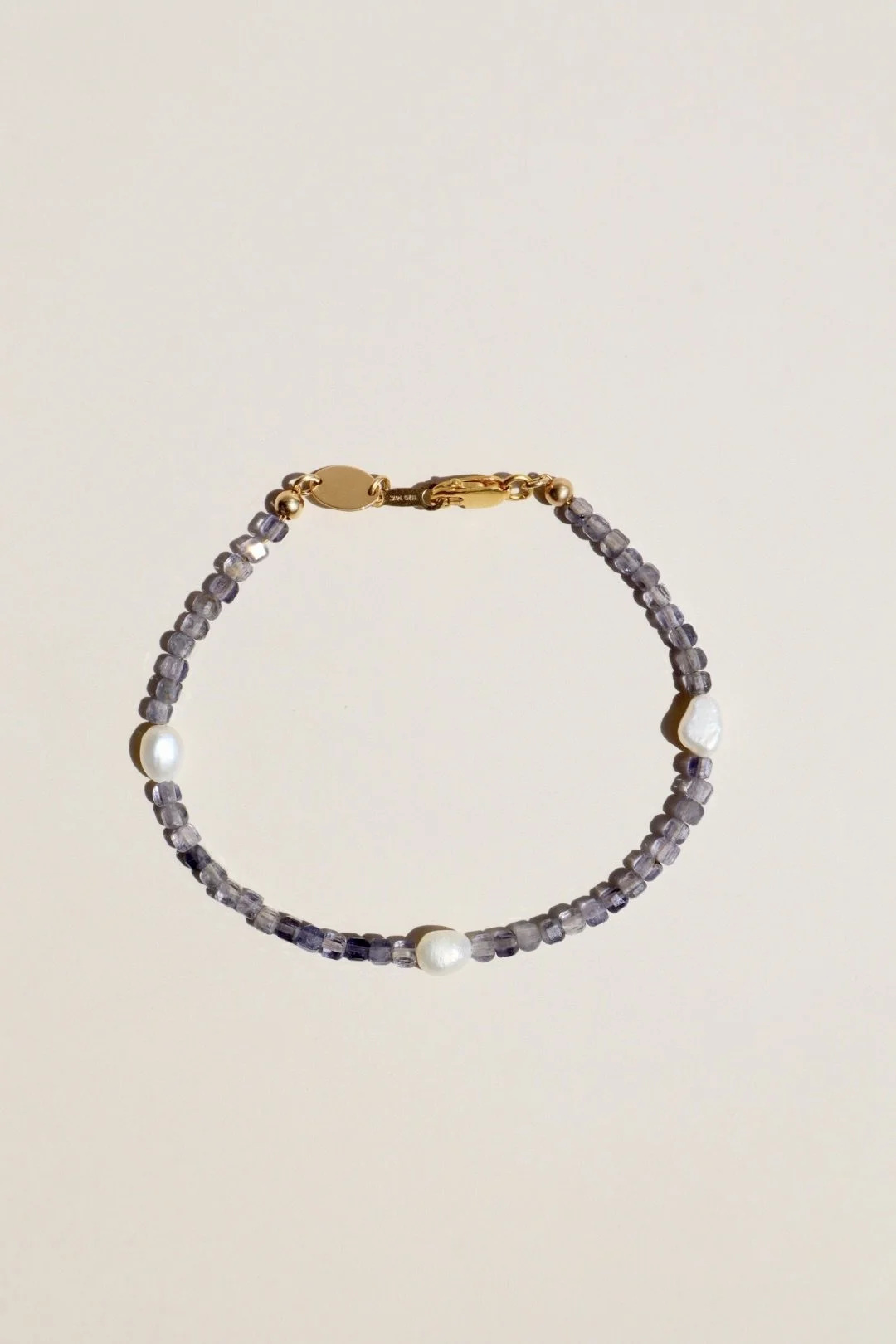 NEW Iolite Gemstone Bracelet