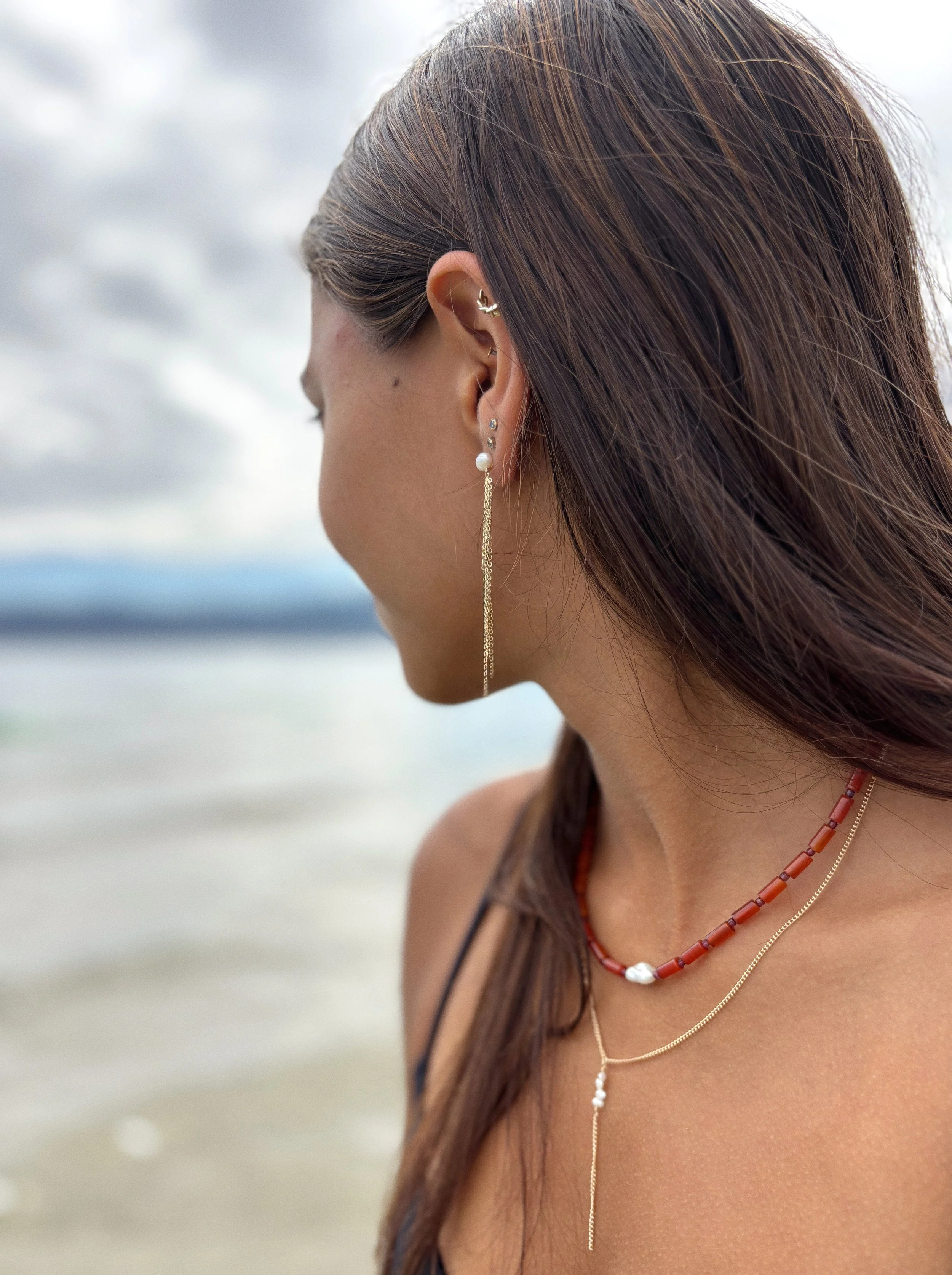 NEW Carnelian Gemstone Necklace