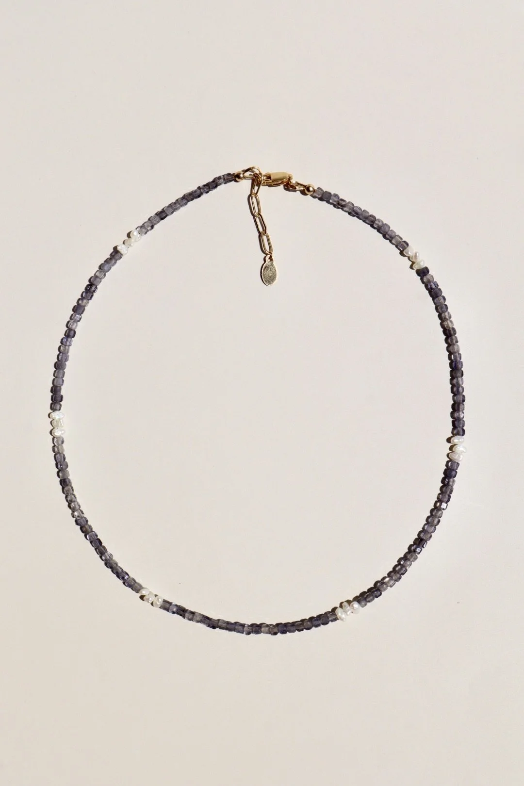 NEW Iolite Gemstone Necklace