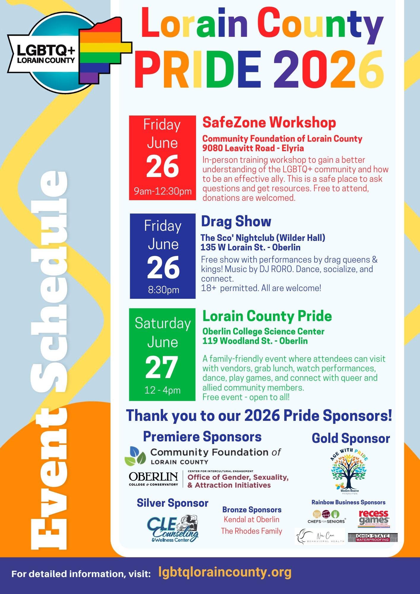 Lorain County Pride Fest.