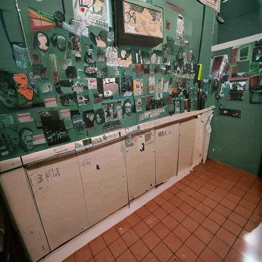 abstract, punk zine, cigerette, faces, intra-action-see