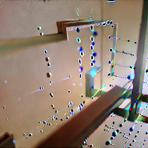 stochastic particles interacting, continuous diffraction -see