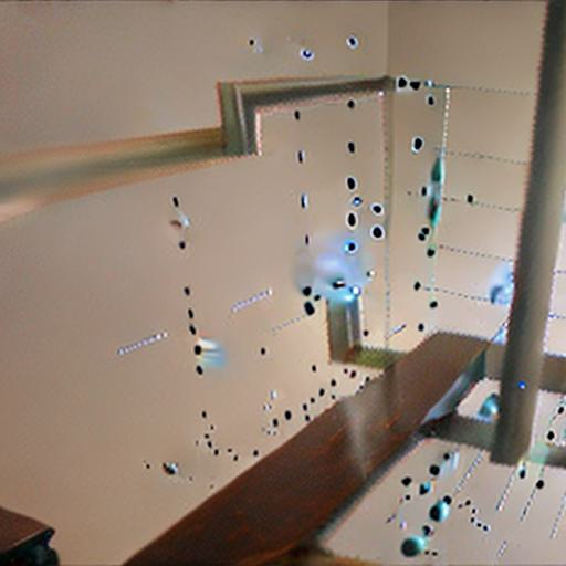 stochastic particles interacting, continuous diffraction -see