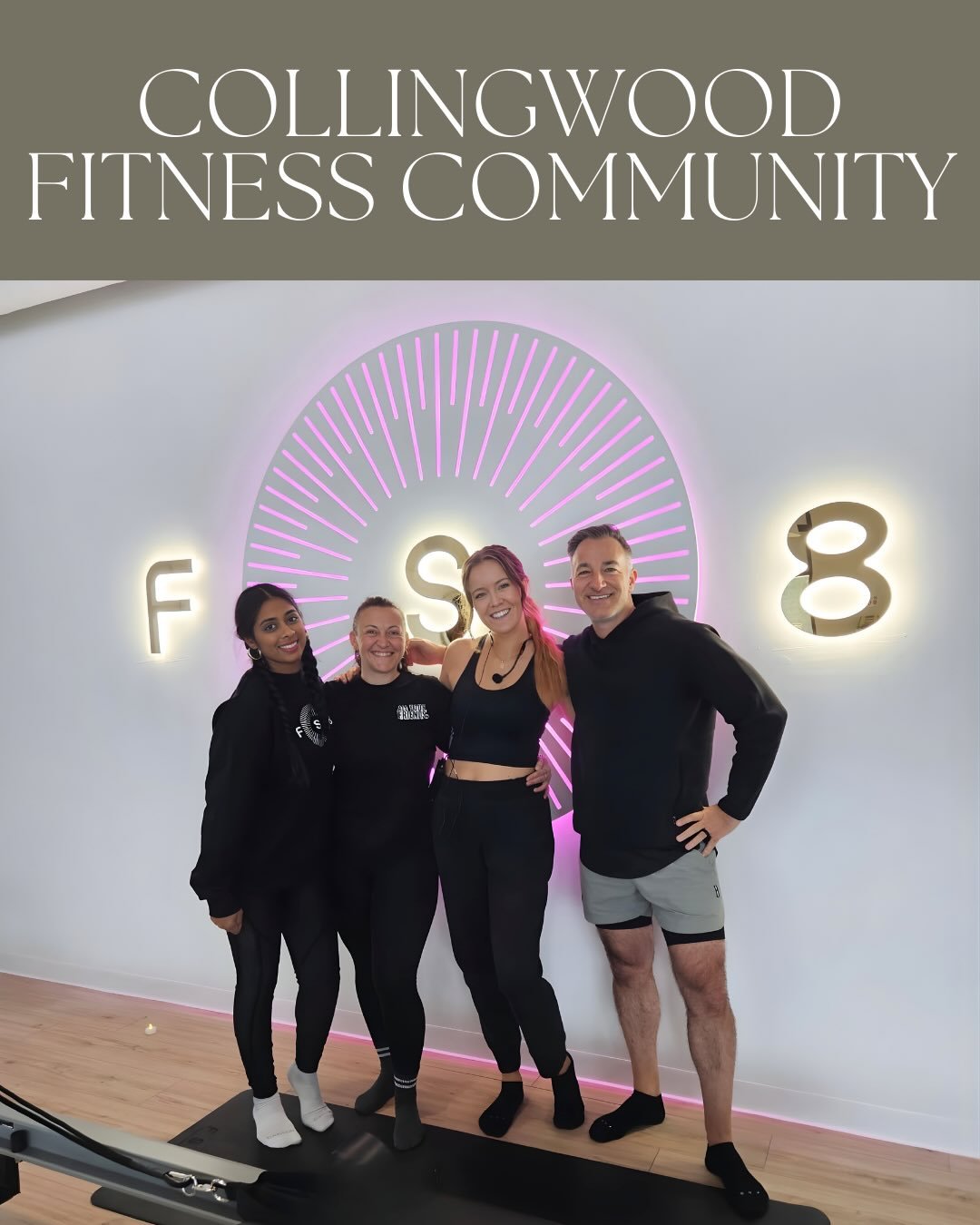This Collingwood fitness community hits different 💛✨

Teaching at FS8 from day one has been the best part of my year.

So thankful for the people and the energy here, let&rsquo;s keep the momentum going!!

_______________

#CollingwoodFitness
#FS8Co