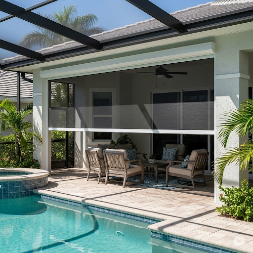 How Motorized Screens Help Beat the Florida Heat Without Closing Your Space