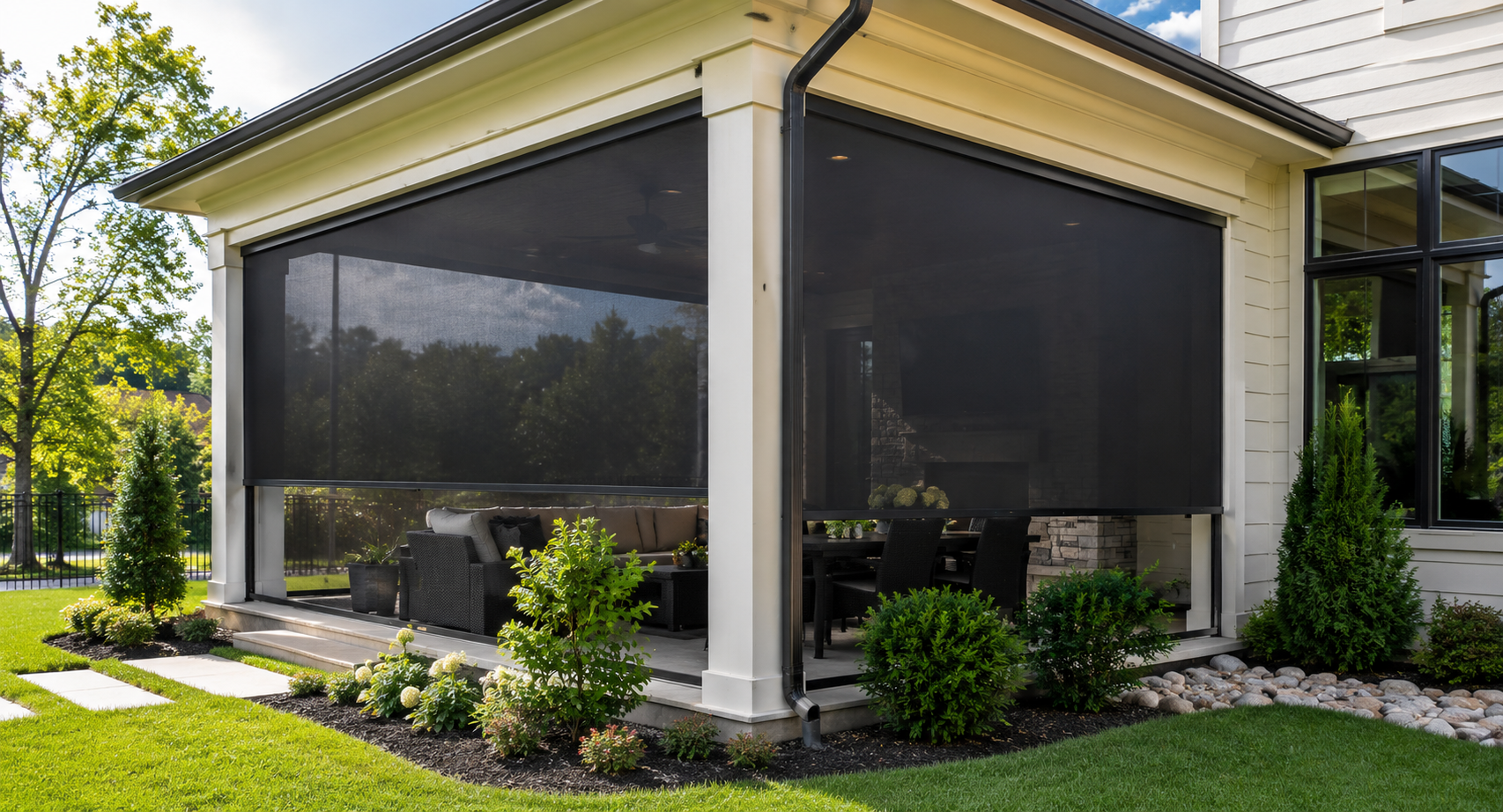 Why Homeowners in The Villages Love Motorized Screens