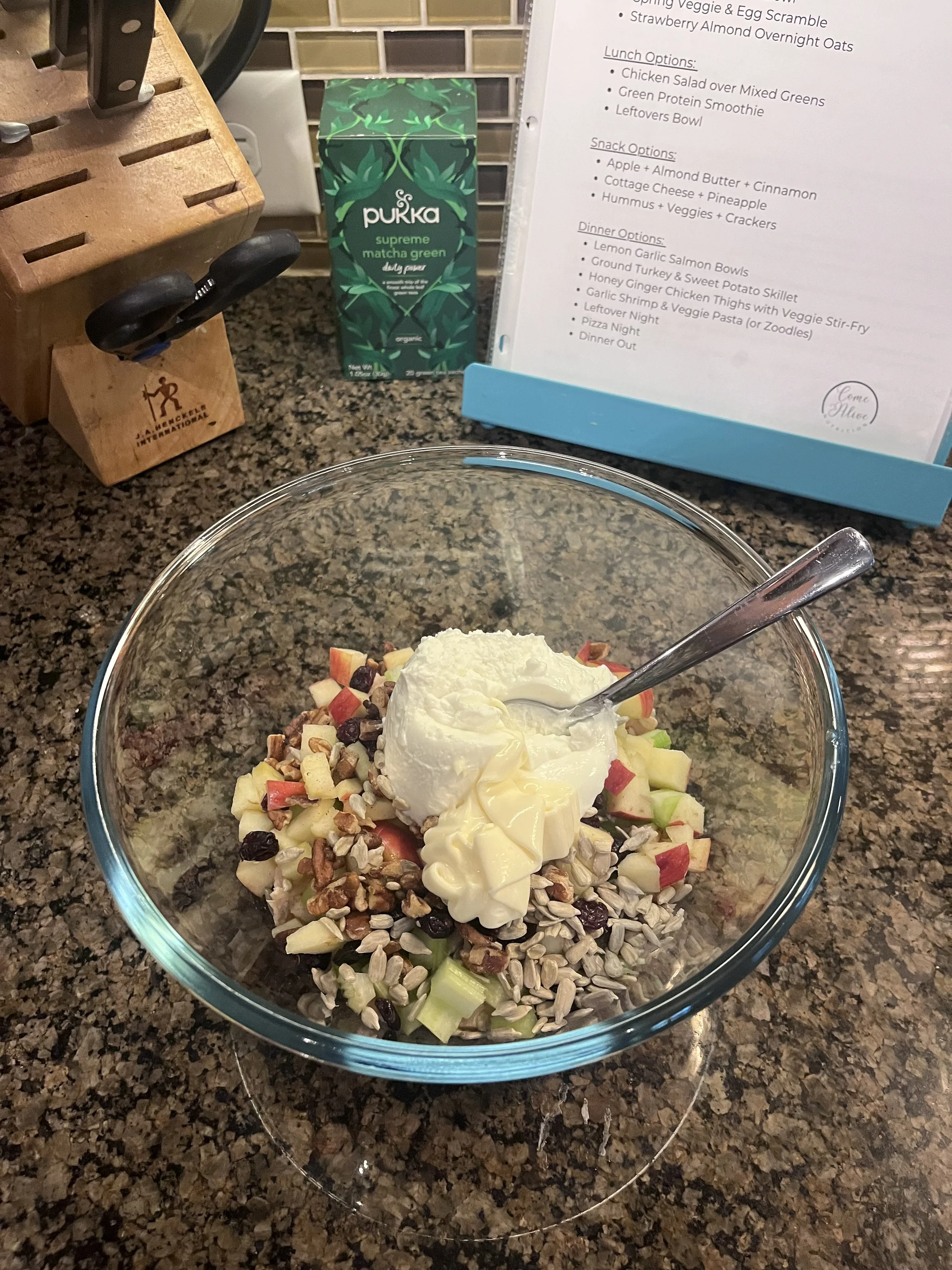 Apple Pecan Chicken Salad