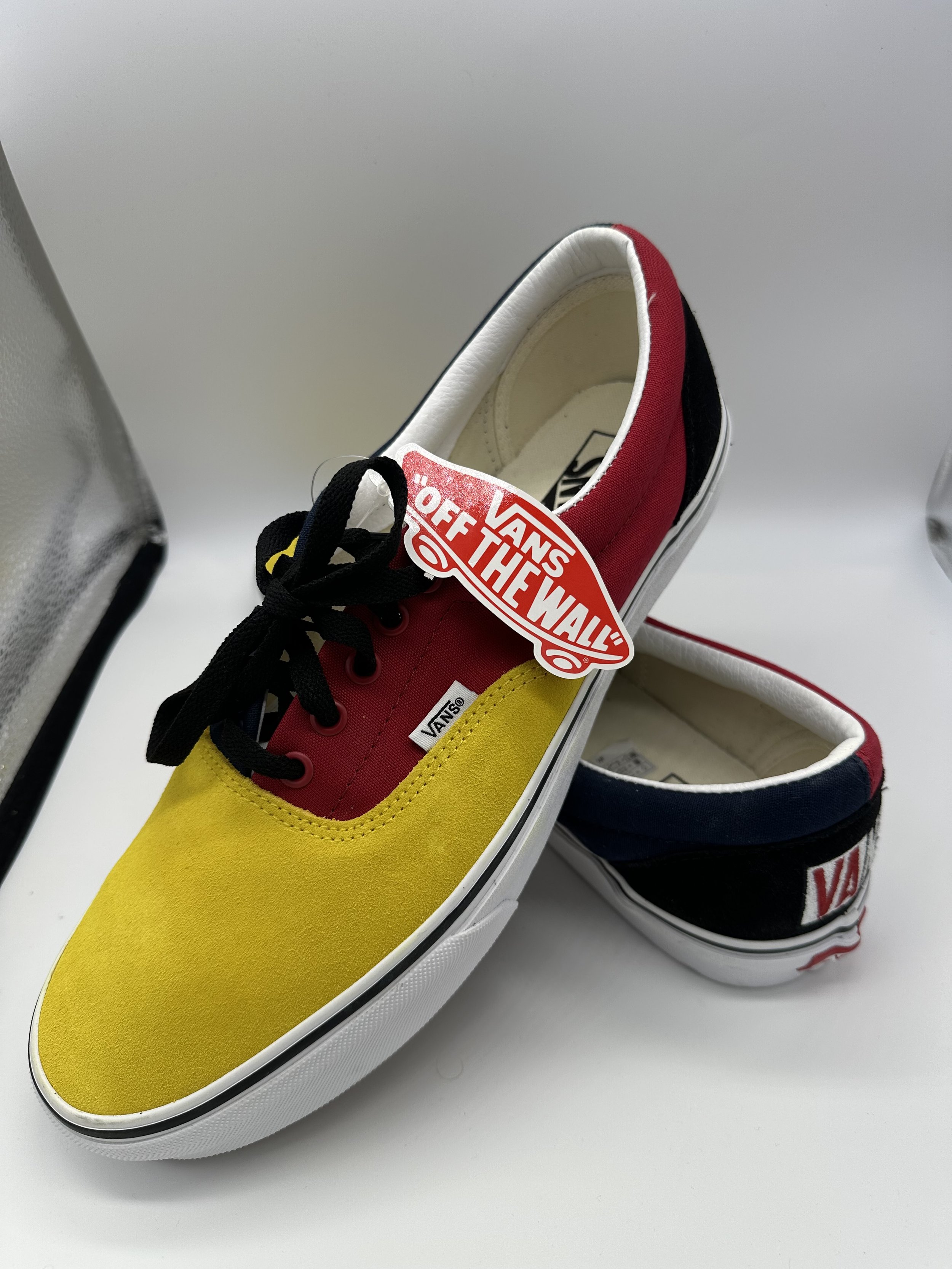 New Vans Era OTW Rally Yellow Red Unisex Lifestyle Sneakers men’s 12