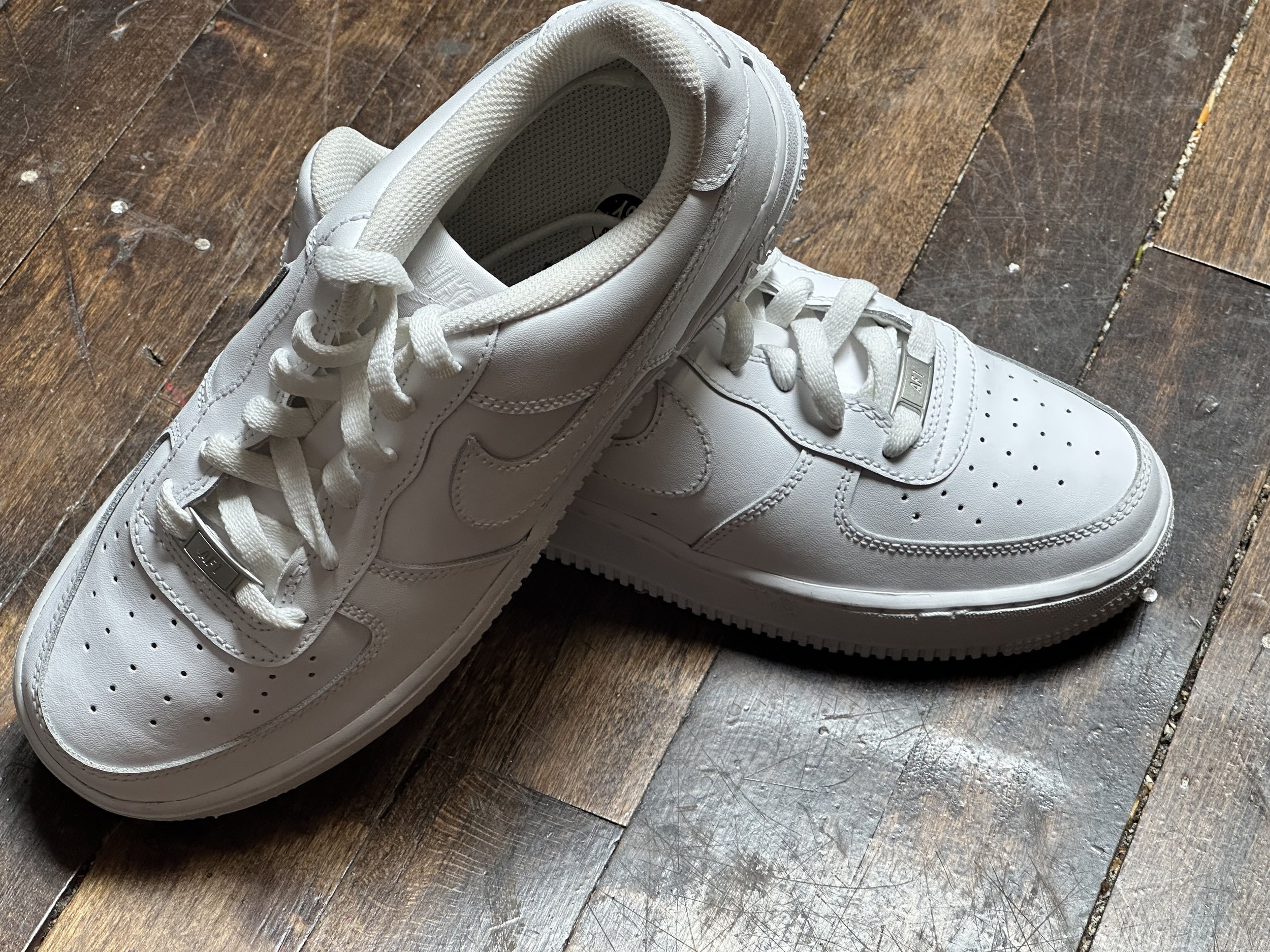 Nike AF1 white-like new size 6.5Y