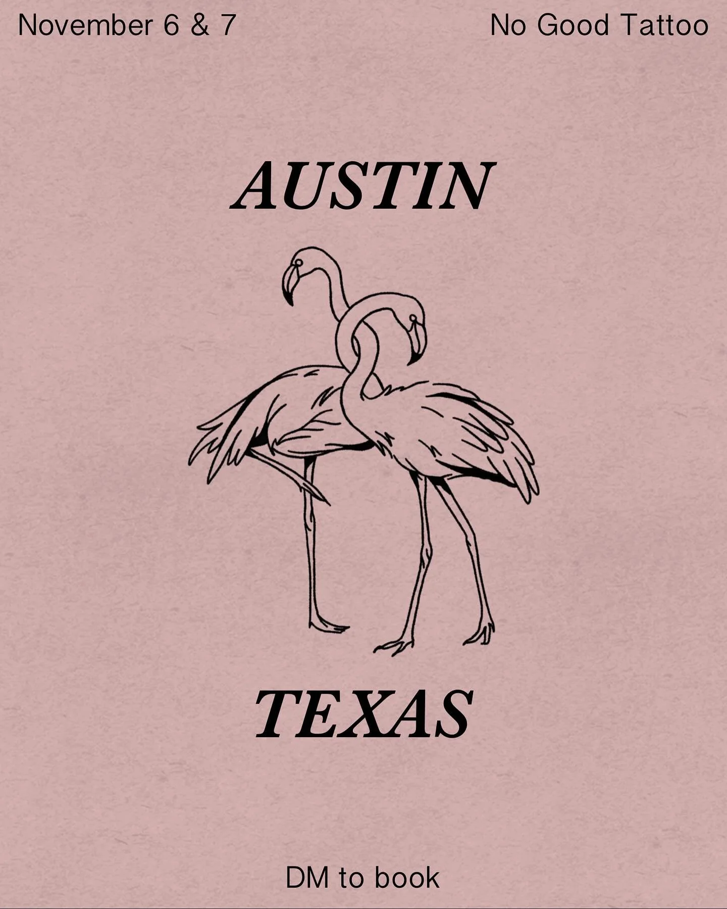 DM me to book in for my upcoming guest spot in Austin on Nov 6-7 💥 appointments limited! Accepting both flash and custom requests, check out my flash highlight for more