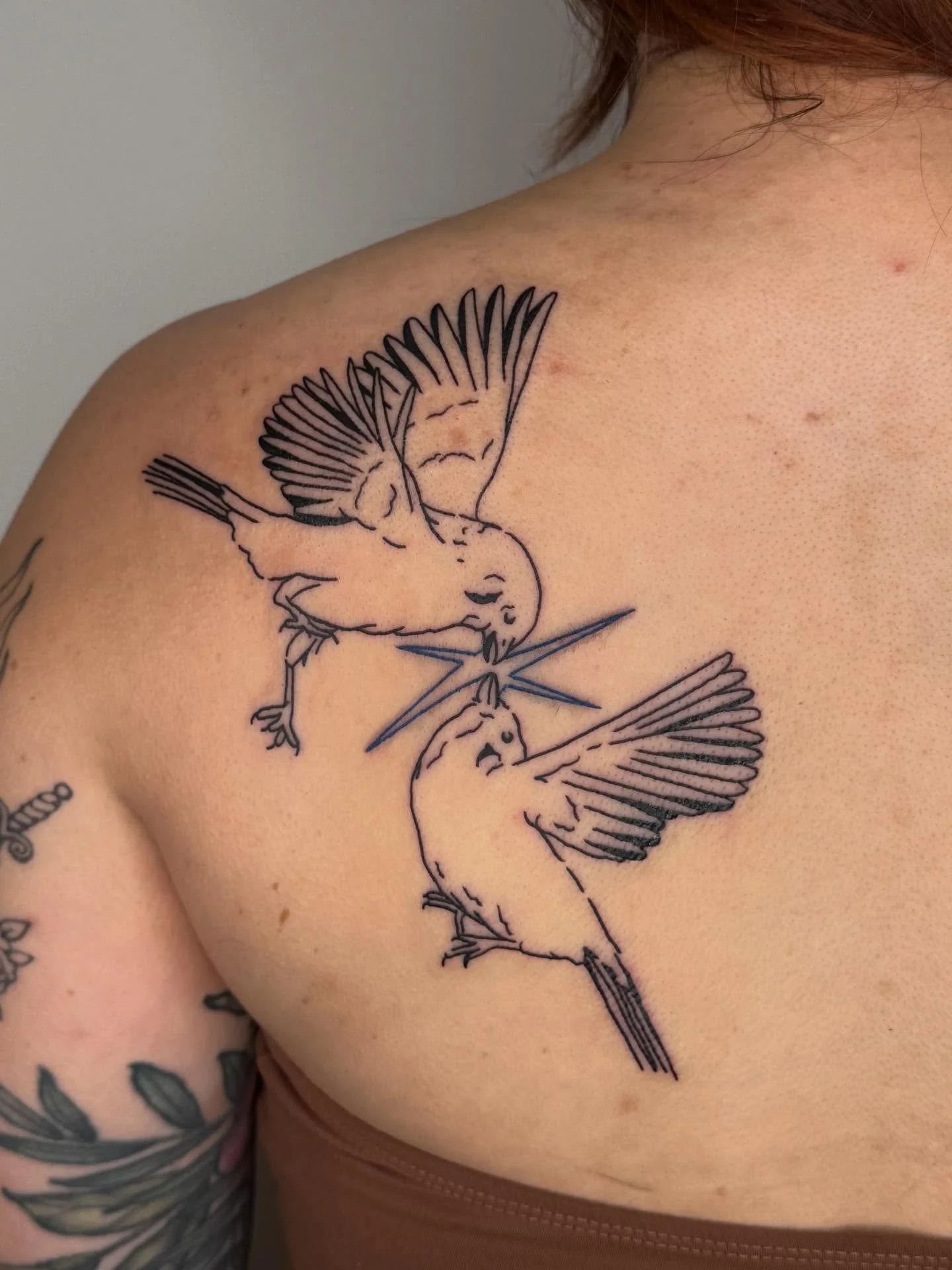 Finally got to do these birds 🕊️ thank you Chanel! Books open in one week