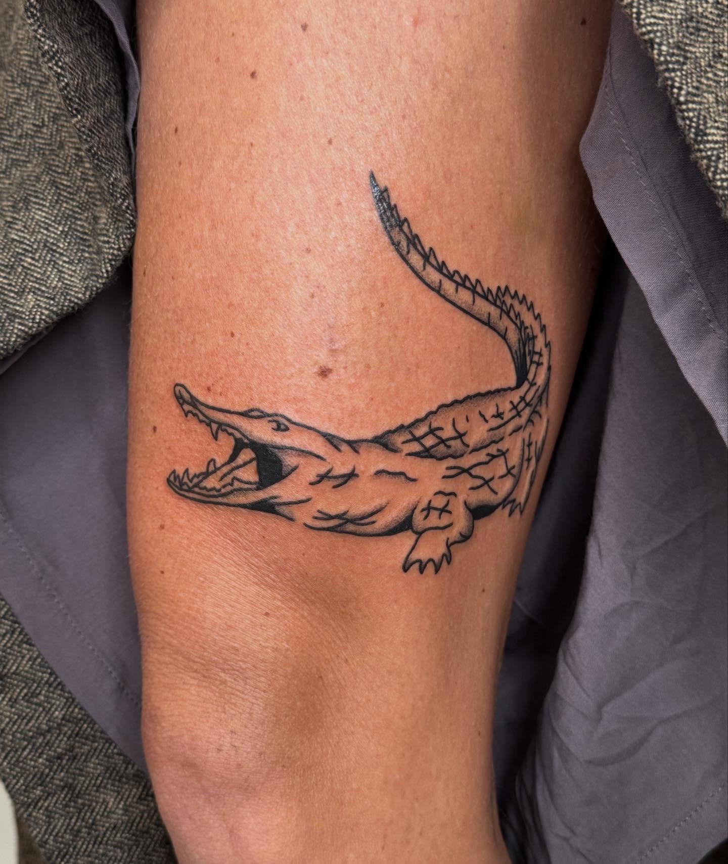 Gator from my flash for @badenhoop the ultimate cool girl 🐊💚🫧