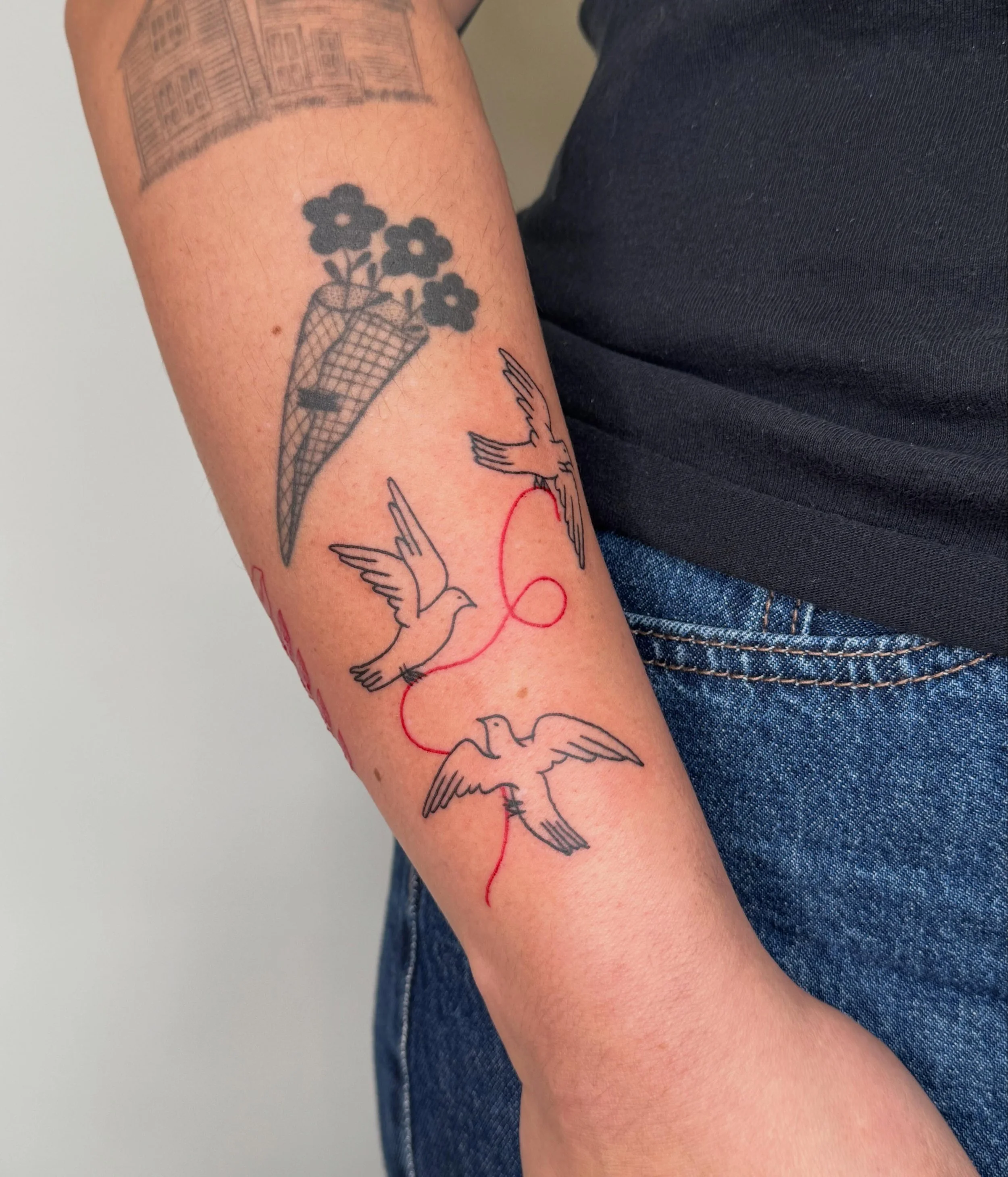 Two for Taylor from my flash!! Birdies are underneath a healed @daniscaringe cutie