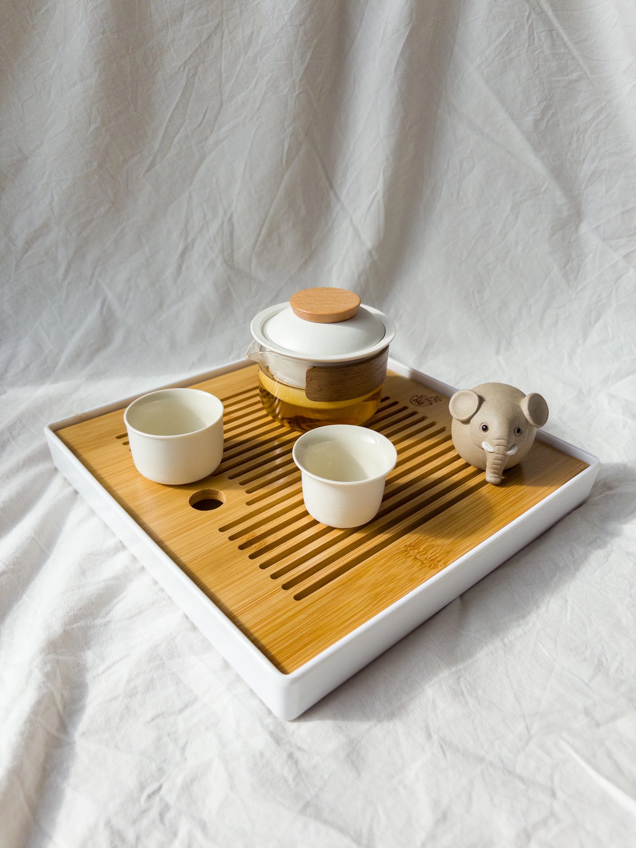 Tee-Reiseset mit Tasche