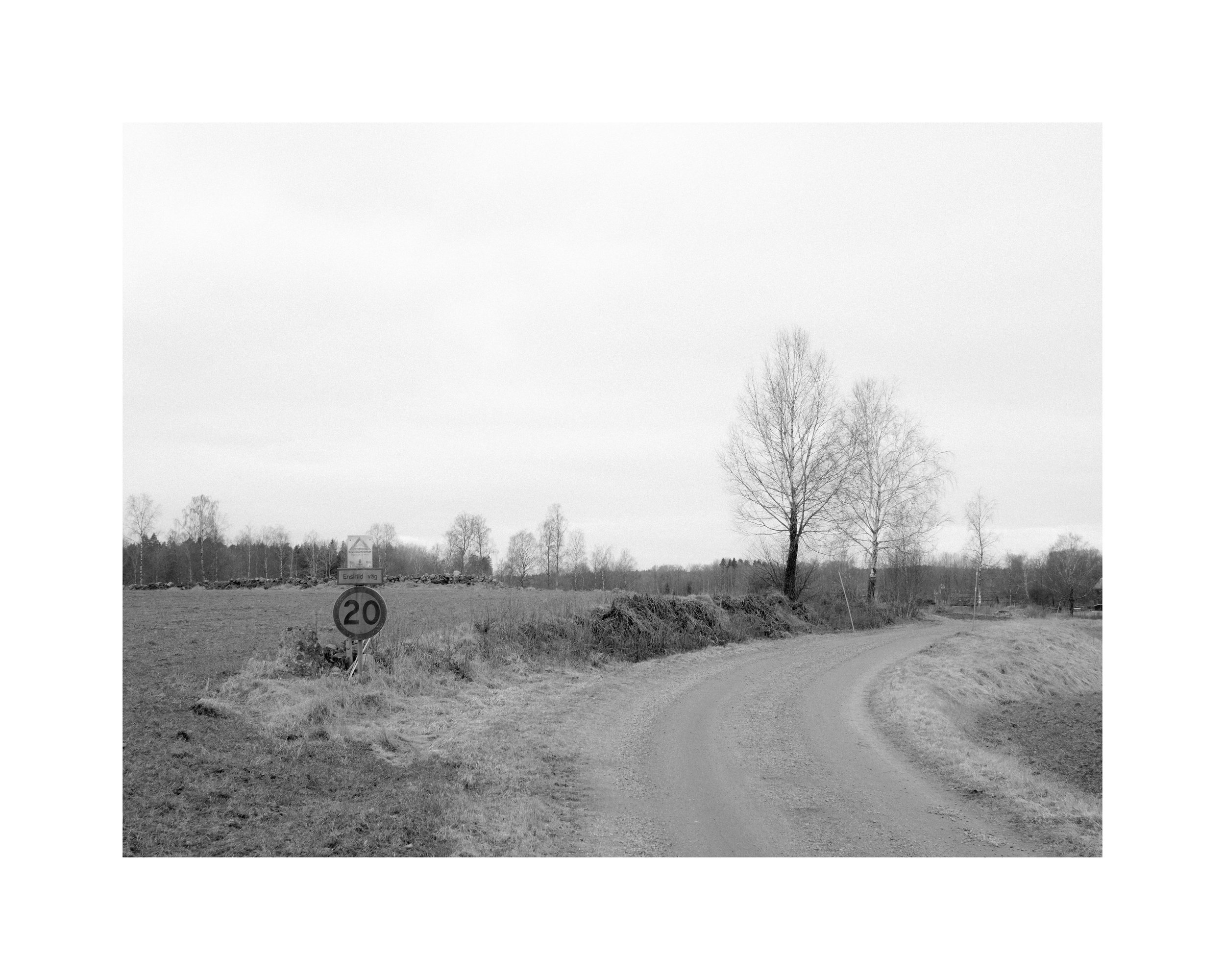 Enskild väg / Private Road – From the Exhibition "Mellanrummet" (The Spaces in Between)
