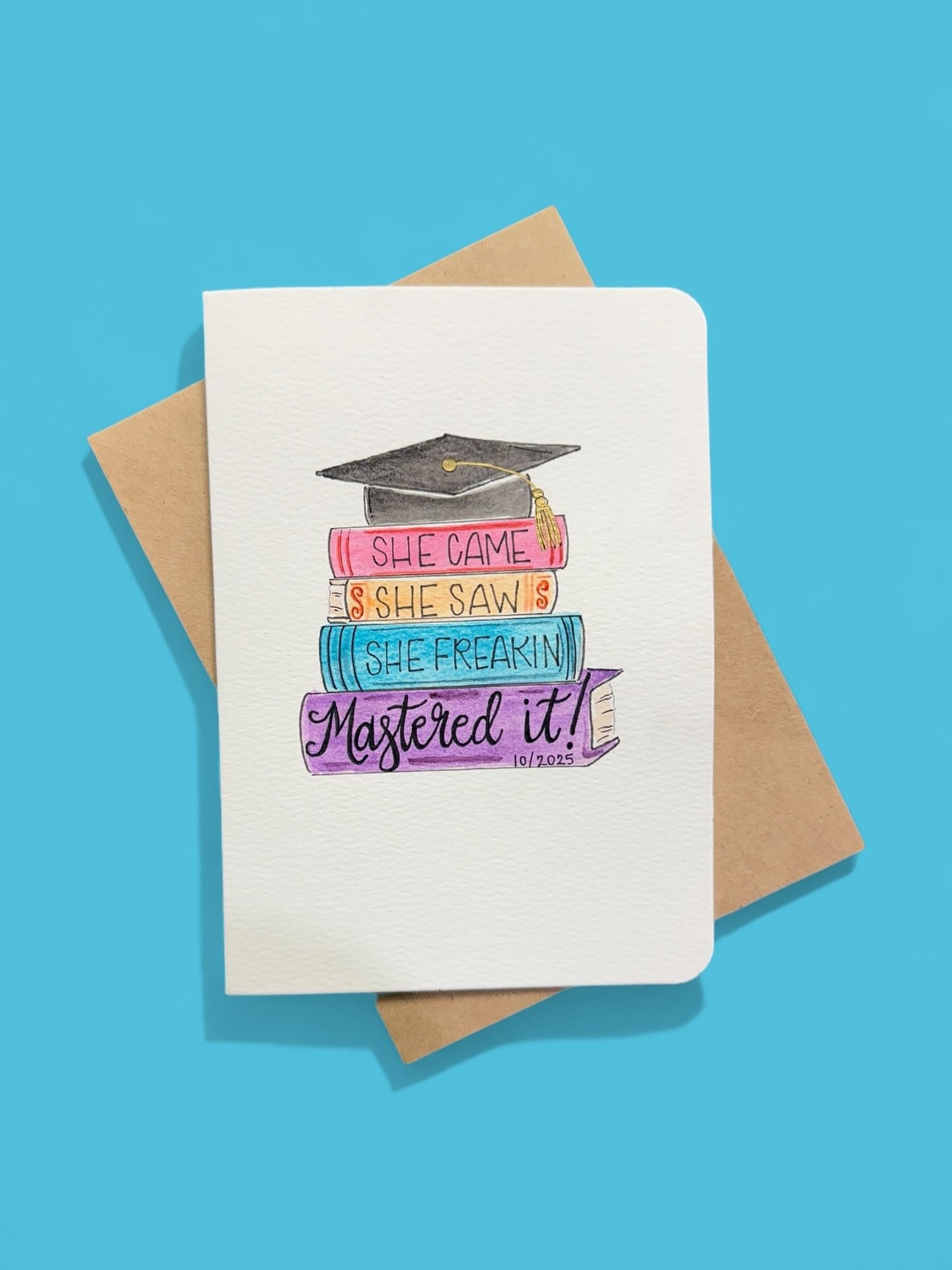 She came, she saw, and she freakin&rsquo; mastered it! 📚🎓Shoutout to my dear friend and coworker Aymee, for finishing her MBA in less than 12 months! So dang proud of her! 💌📬