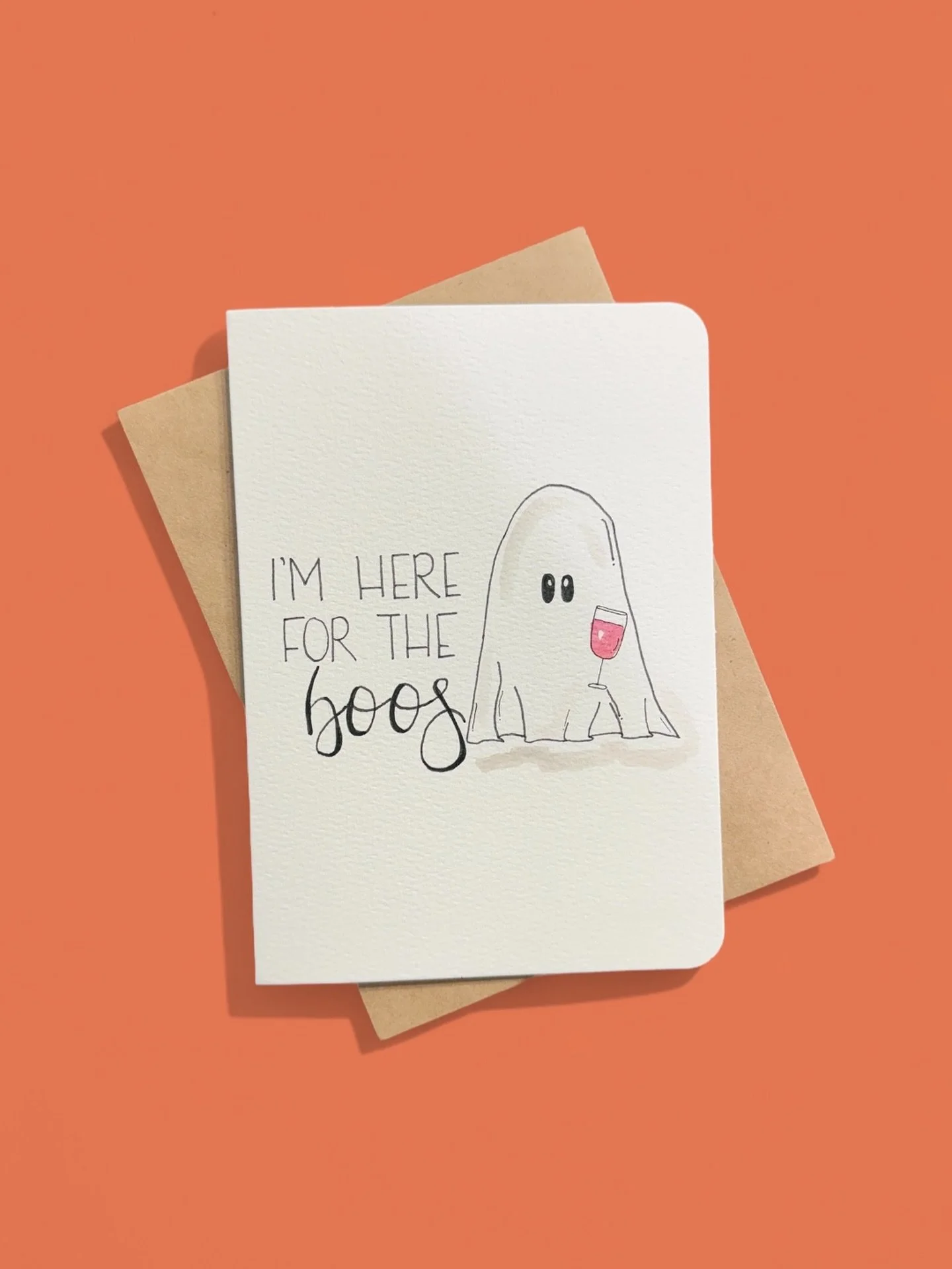 Who says spirits only come in bottles? 🍷👻 Happy Halloween! 💌📬