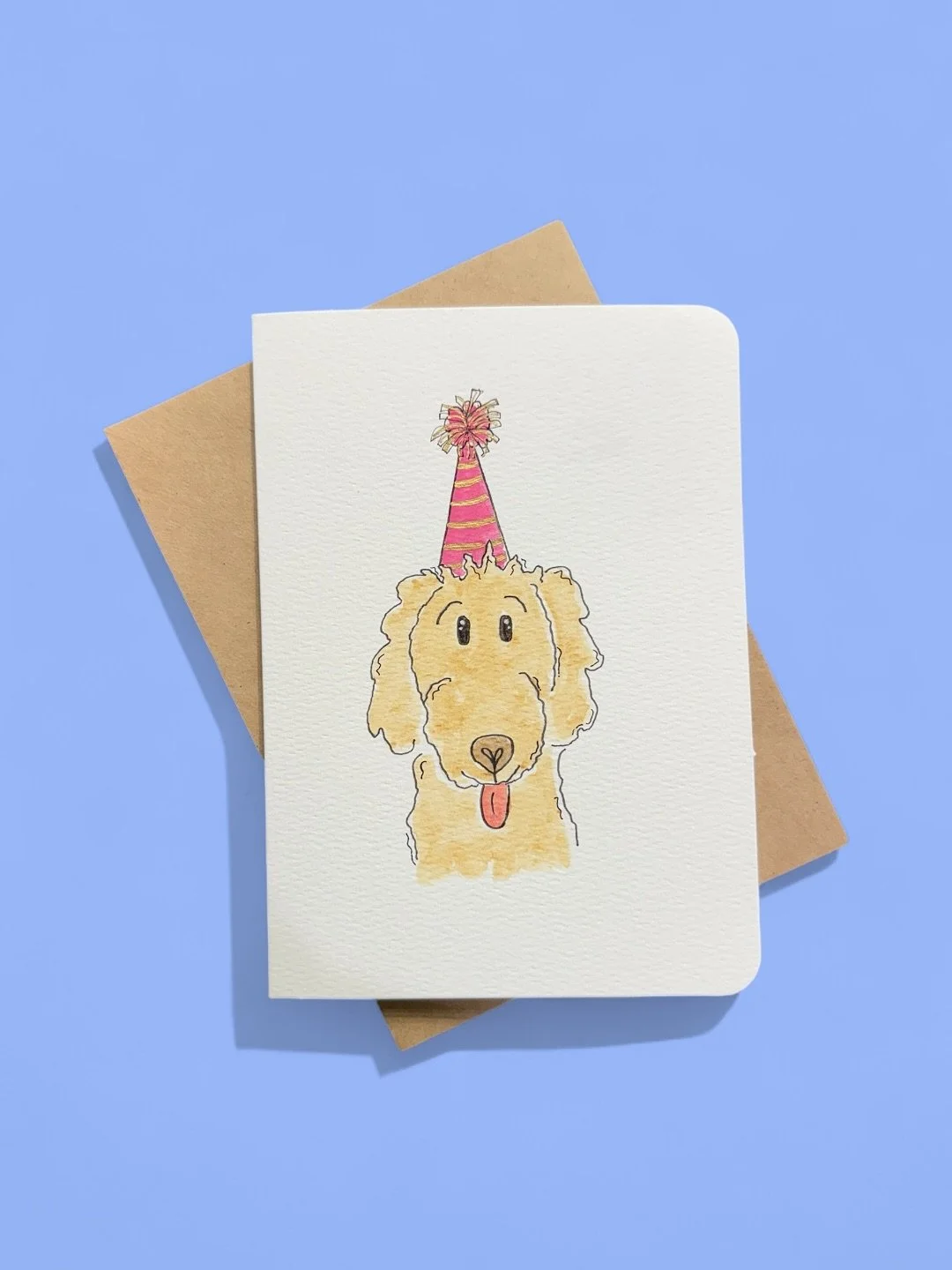 Maggie spent the weekend with the dog sitter, celebrating Halloween and a very special 6th birthday! 😍 A look alike card and a note sealed with a paw print - doesn&rsquo;t get much more custom than that! Despite the look on her face, she was very ha