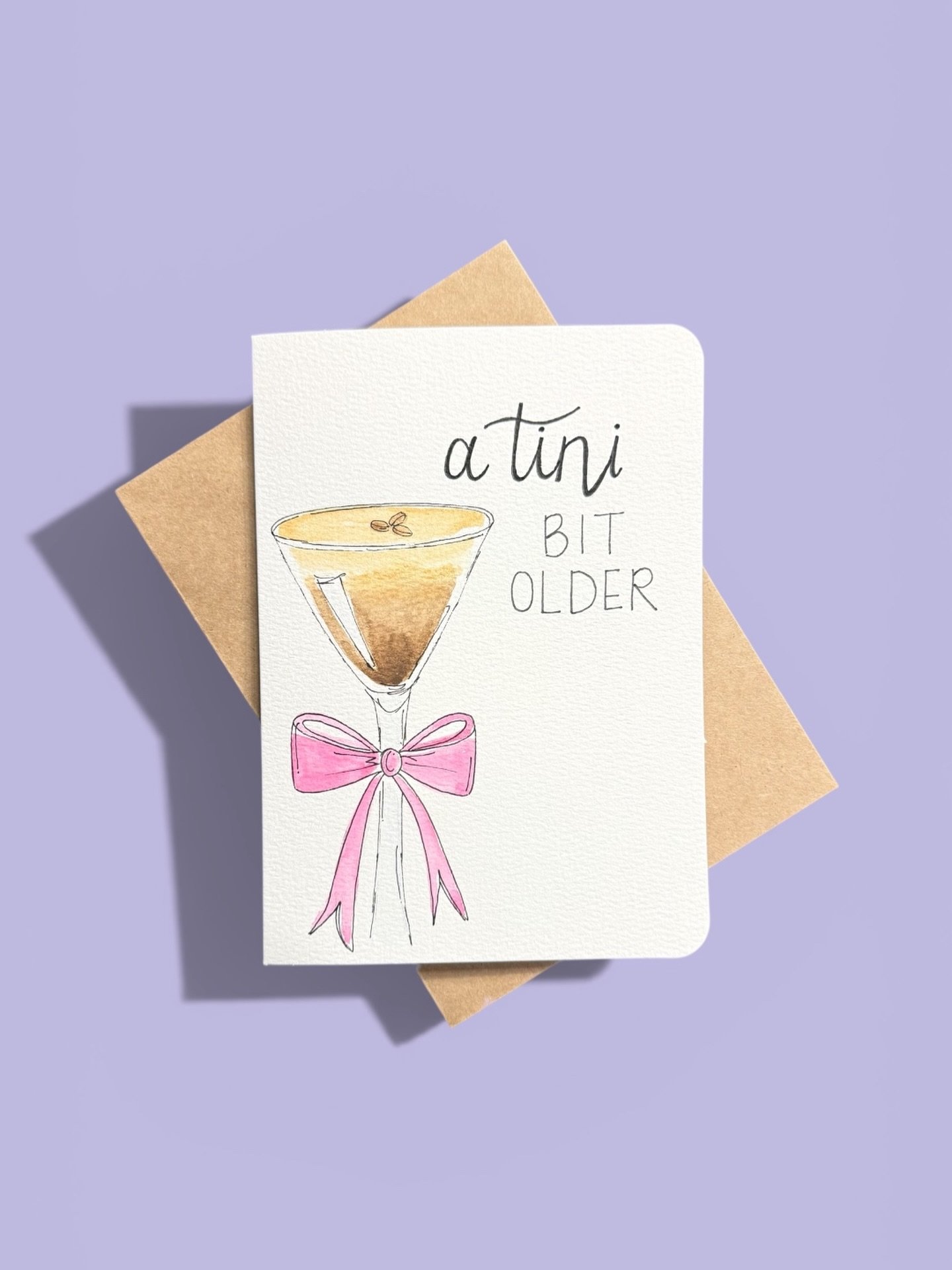 just a tini bit older! whipping up some new designs this weekend, and the unique birthday ideas are speaking to me! ☕️💌📬
