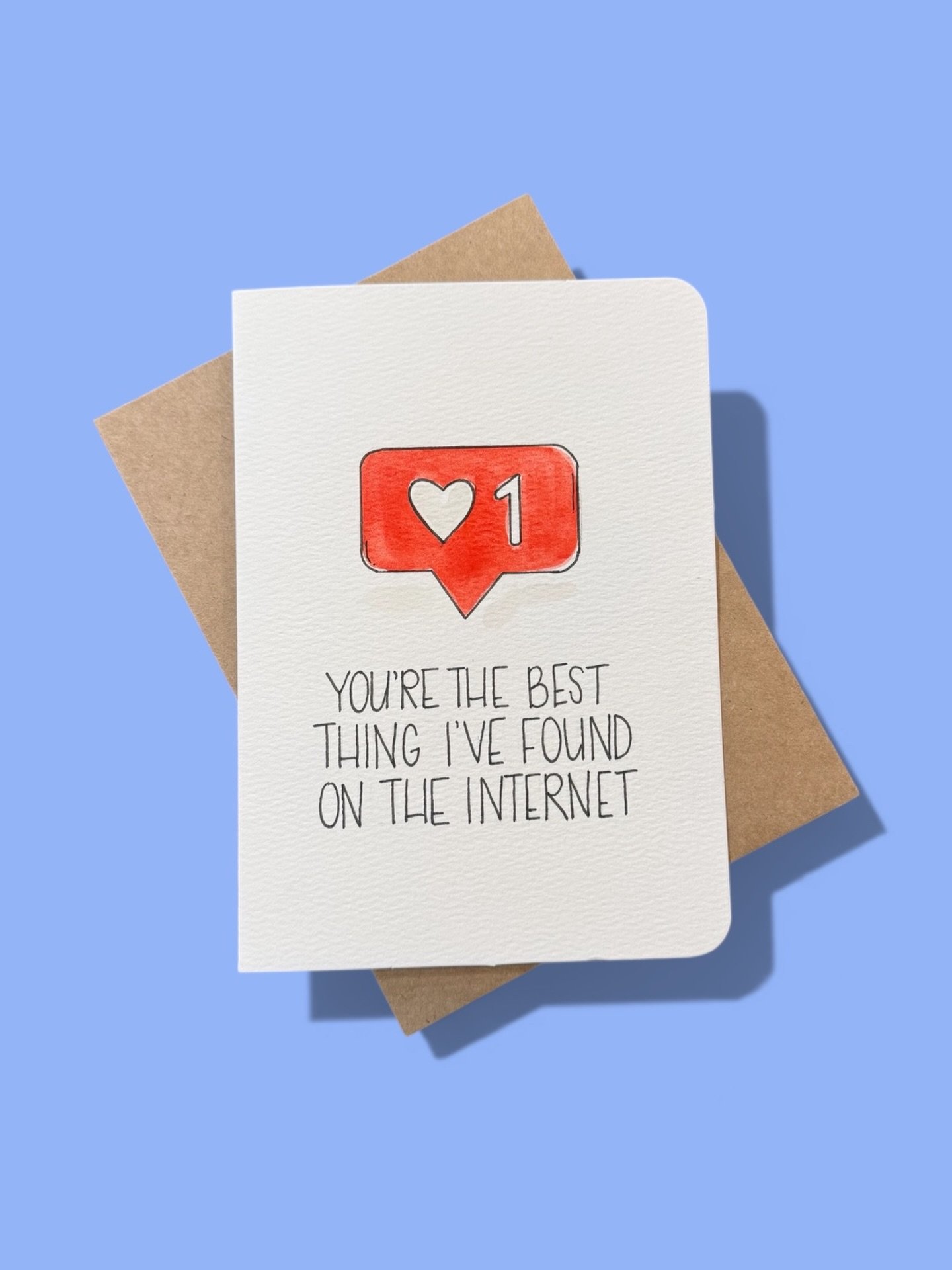 new valentine alert 🚨🤣 you&rsquo;re the best thing I&rsquo;ve found on the internet! 💌📬