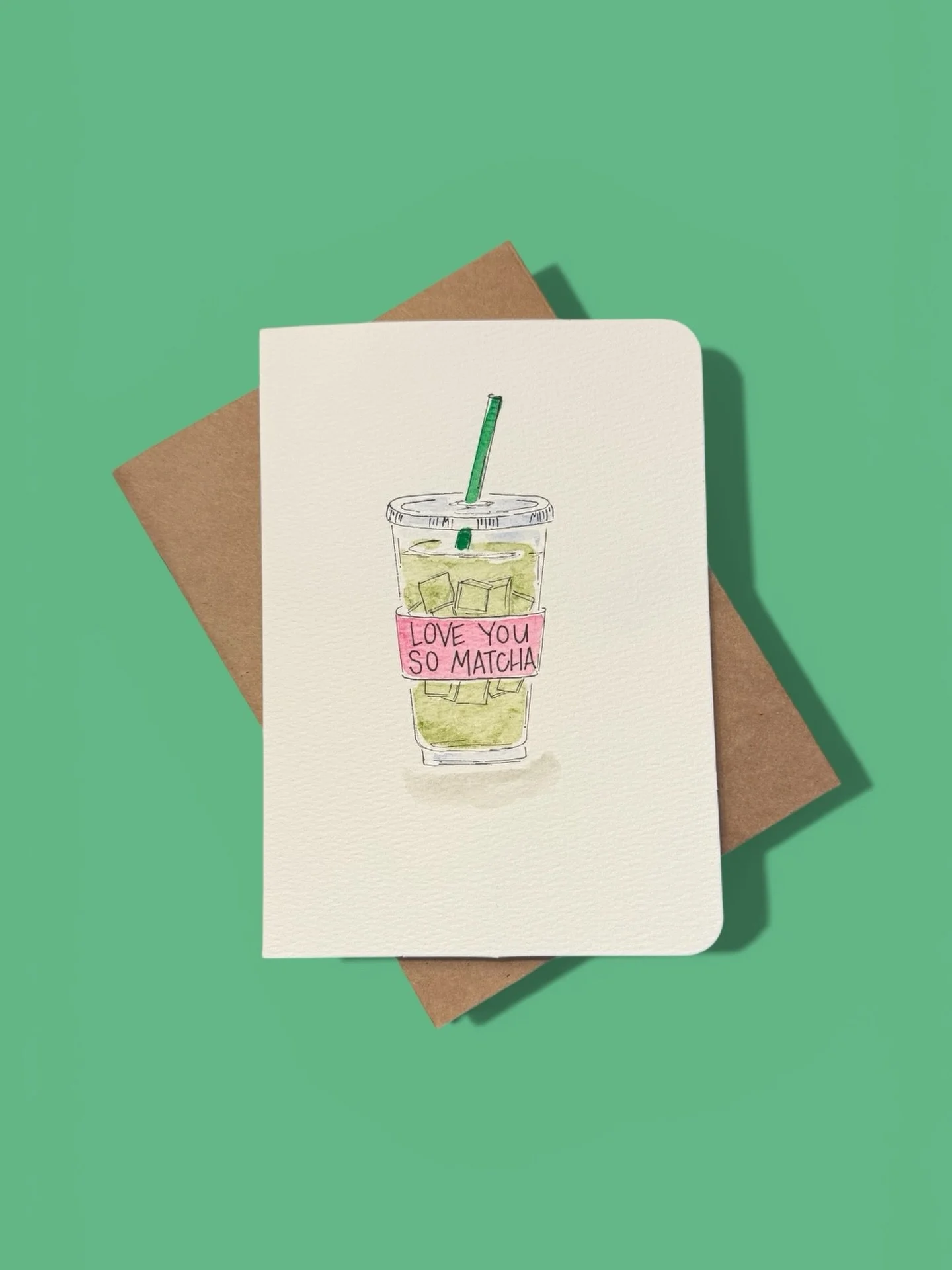 love you so matcha! ☕️🩷 This year was full of firsts, creative wins, late nights, and so much joy&mdash;thanks to YOU! Every order, every kind word, every bit of support means more than I can say. Because in a world of texts and endless wars notific