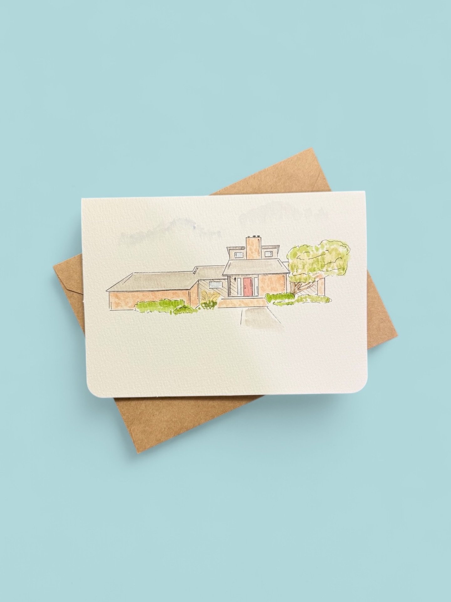 There&rsquo;s just nothing better than starting a new year in a new house! 🏡🥳 Congratulations on another closing @cathiebarnardrealtor! 💌📬 #custom #handpainted #closinggift