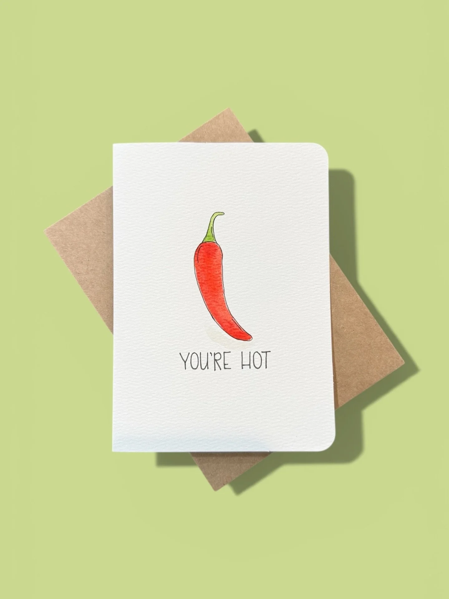 You&rsquo;re hot. And that&rsquo;s putting it mildly 🤣🌶️ living for the puns on these Valentine&rsquo;s Day cards! 💌📬