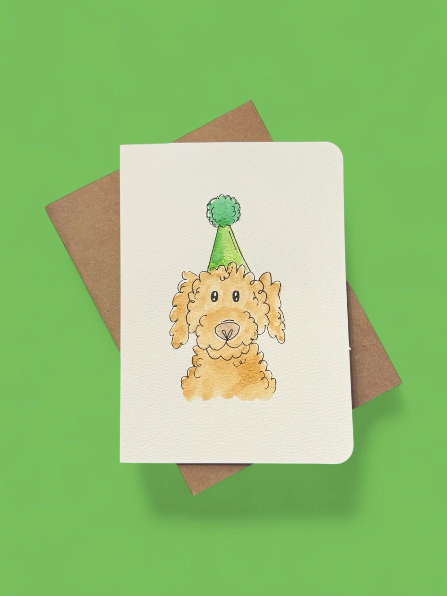 How many pups in party hats can we paint? 🎨🐶🥳 I&rsquo;m not sure the limit exists, but we&rsquo;ve officially rounded the corner on 3 dozen 🤣💌📬