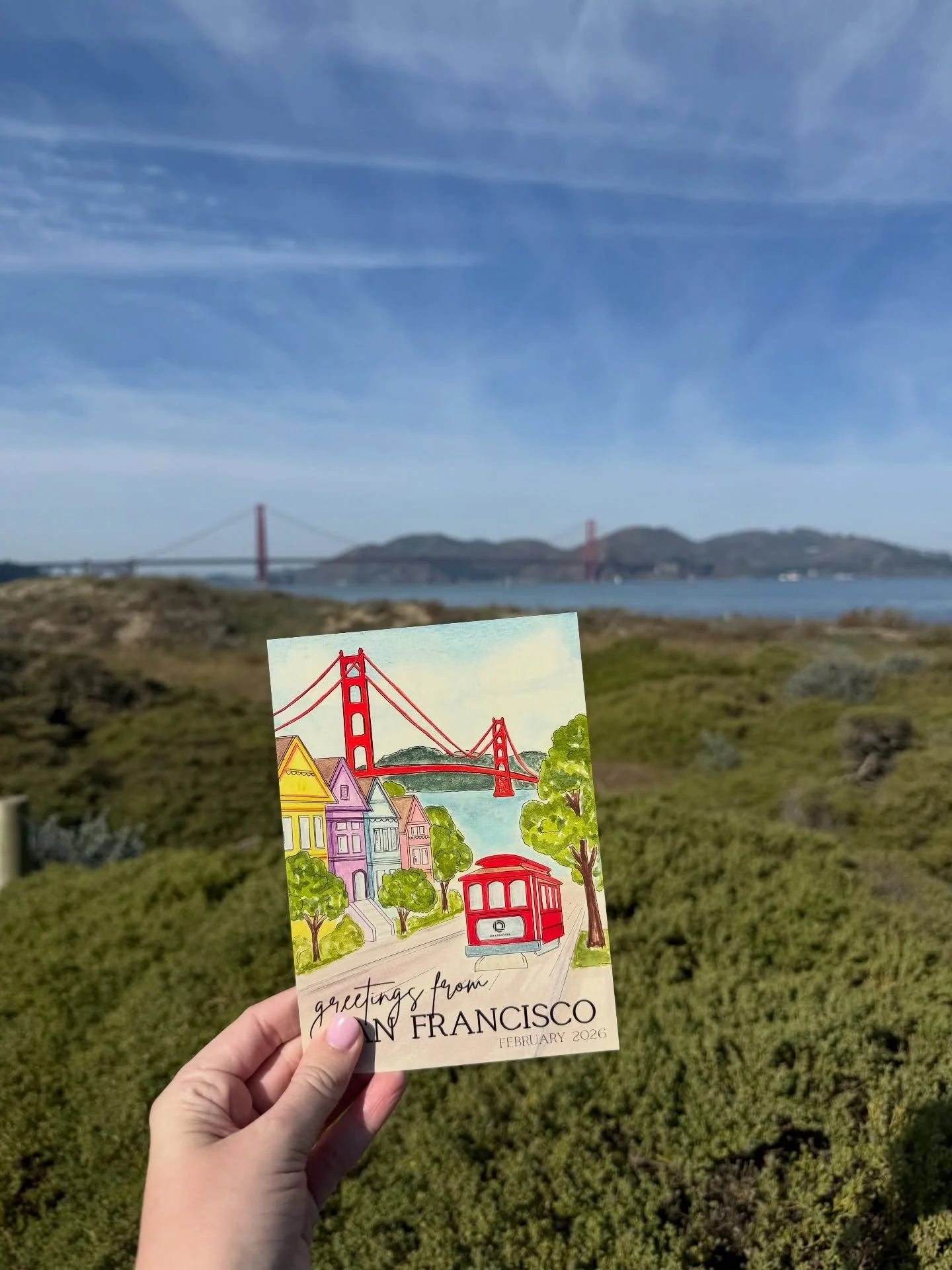 Post Cards from San Francisco 💌 I&rsquo;m so incredibly thankful to have the opportunity to be a small part of Super Bowl LX weekend! Together with @onlocationexp we crafted a custom post card for guests to send to friends and family! What an honor!