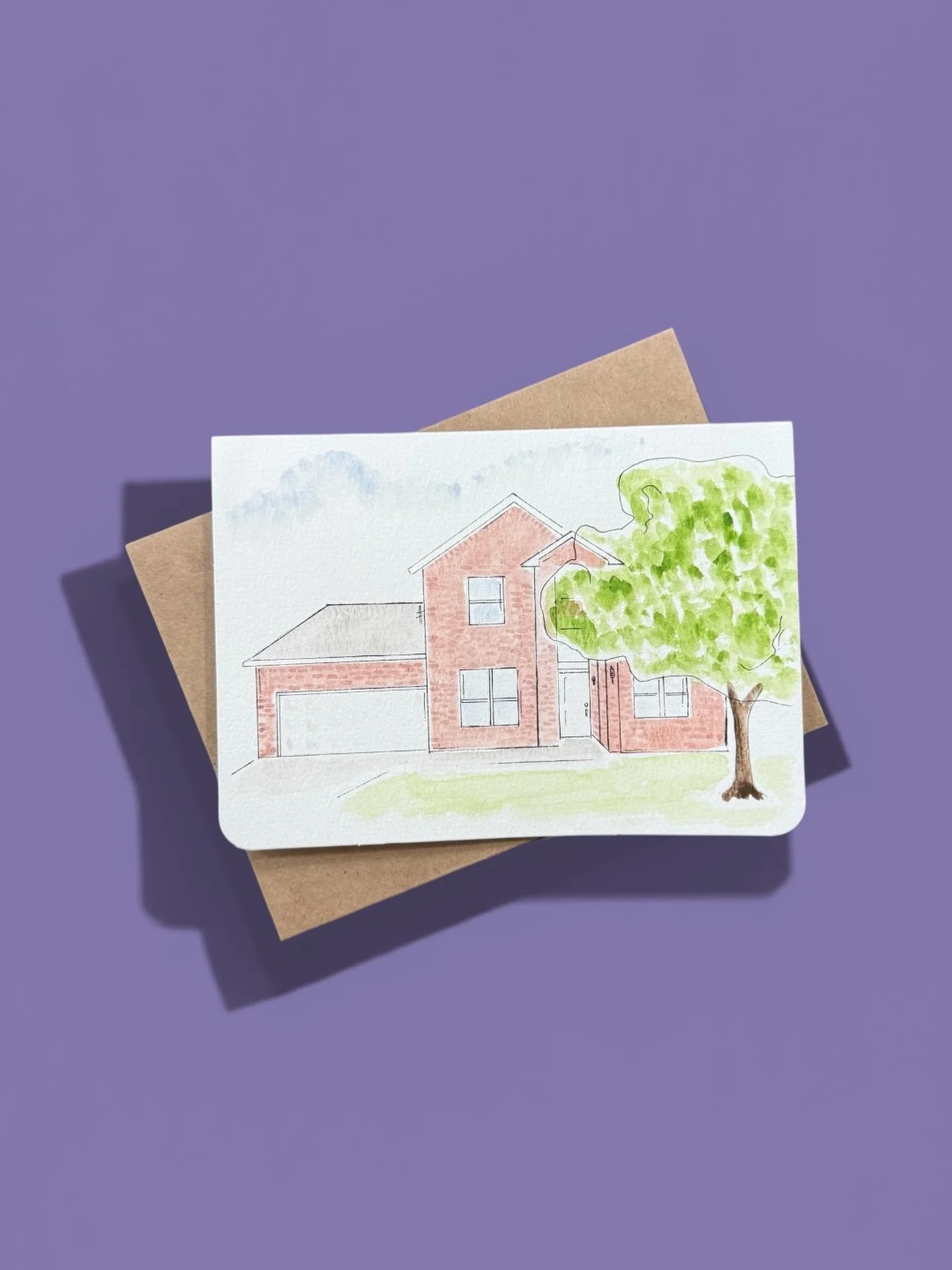 a new set of keys are perfect for a new life chapter 🏡✨ I can&rsquo;t hardly keep up with how @anniesellstexas hustles! A new month and another happy homeowner! congrats y&rsquo;all! 💌📬 #realestate #watercolor #handpainted