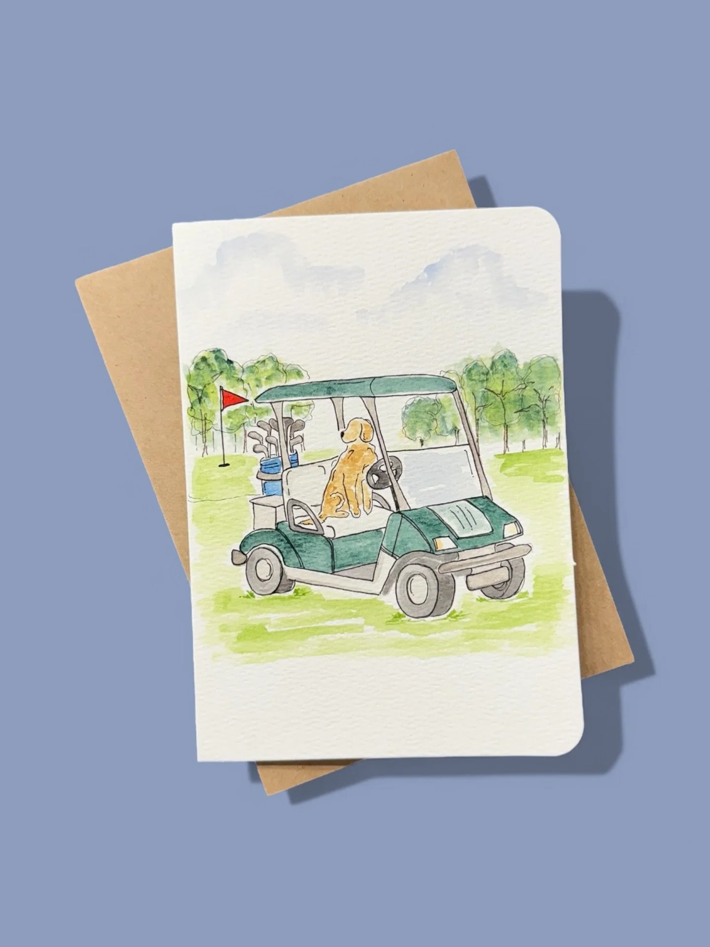 Masters: just the best week of the whole year! ⛳️ will do my best not to share golf content every day, but also make no guarantees 😂💌📬 

#augusta #masters #handpainted