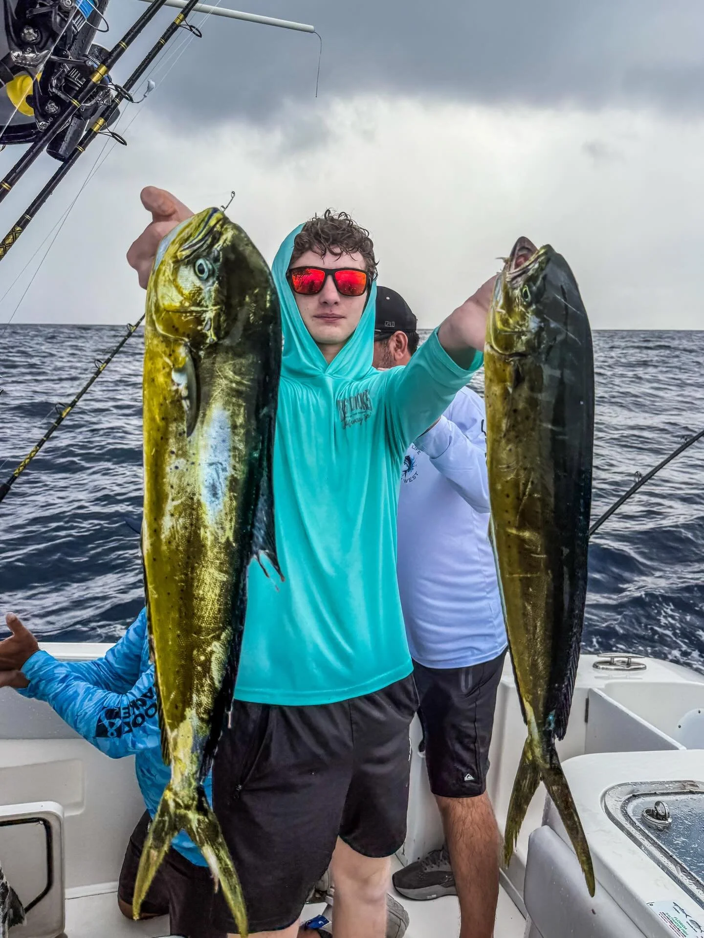 What a way to spend 6 hours offshore 😎
Doubled up on mahi and added some quality wahoo during this 6-hour charter aboard Hennessy Sportfishing&rsquo;s 34&rsquo; Venture with Captain Randy.  Fast bites, bent rods, and smiling faces all day long. Who&