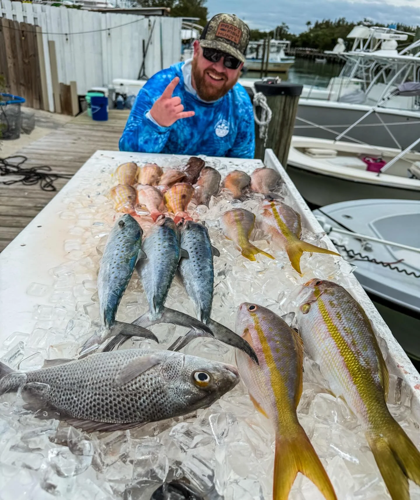 Wind&rsquo;s been howling lately, but that didn&rsquo;t stop us 💨🎣
This client was eager to get out fishing, so we tucked into some protected spots and made it happen&mdash;putting them right on the fish! 🔥

That&rsquo;s what it&rsquo;s all about&