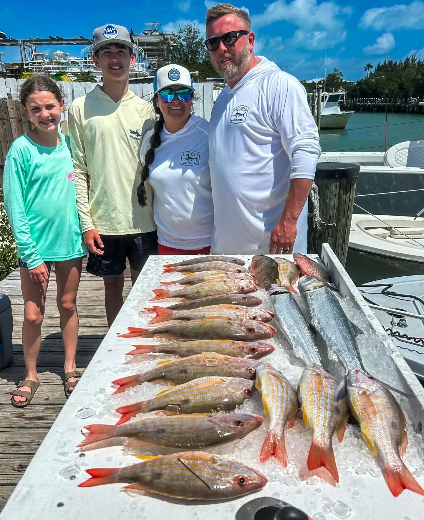 Wind was howling, but the bite didn&rsquo;t stop! 🐟 
Full box, big smiles, and another crew making memories. That&rsquo;s what it&rsquo;s all about. 🌊🎣☀️🙌

www.hennessysportfishing.com
📍Marathon, Florida Keys 🌴

#HennessySportfishing #FamilyFis