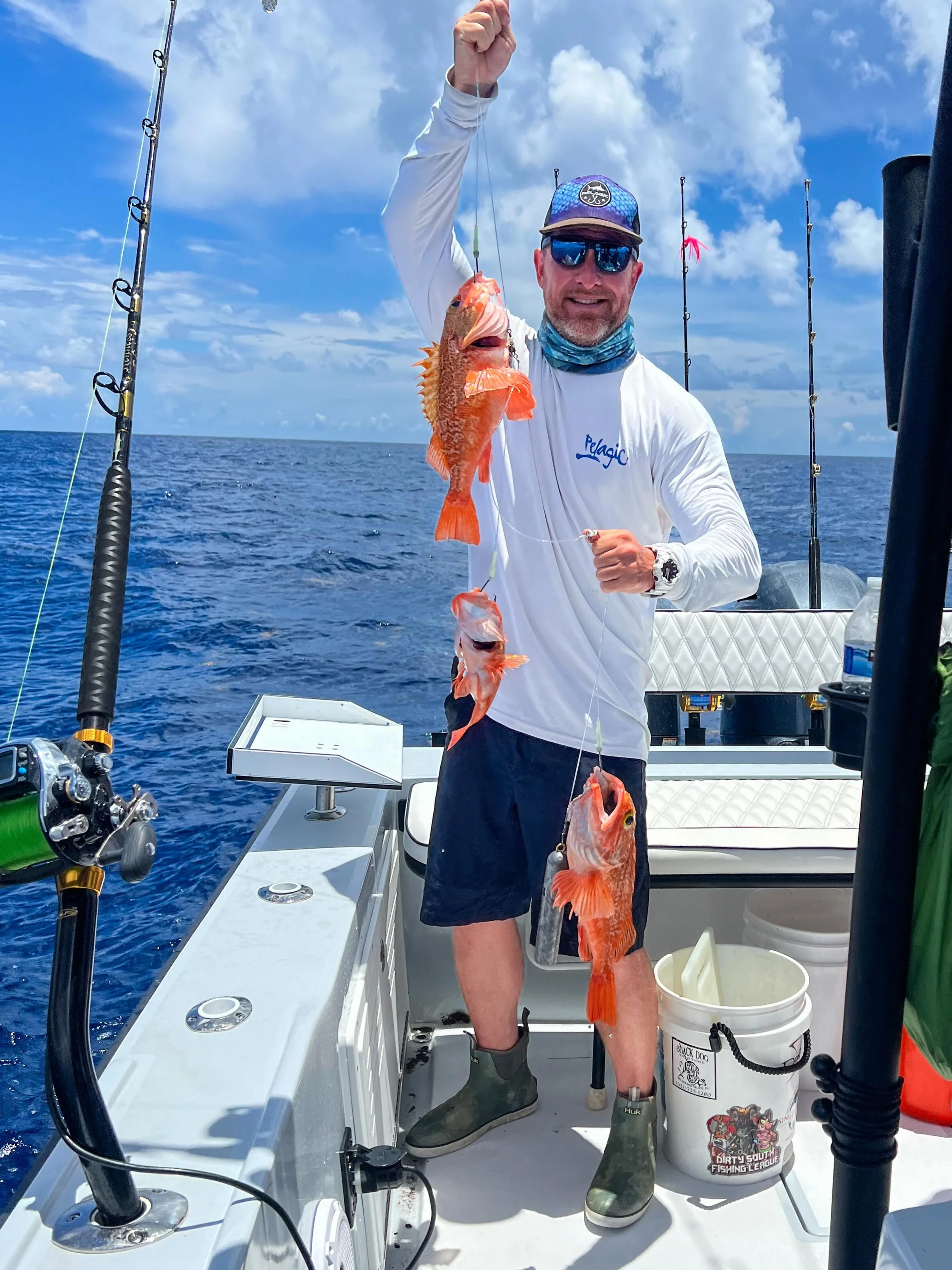 Deep dropping in the Florida Keys! 🎣 
📍Marathon, Florida 🌴
Get in our books for Summer! www.hennessysportfishing.com
#HennessySportfishing #Fishing #FloridaKeys #Vacation #rosies