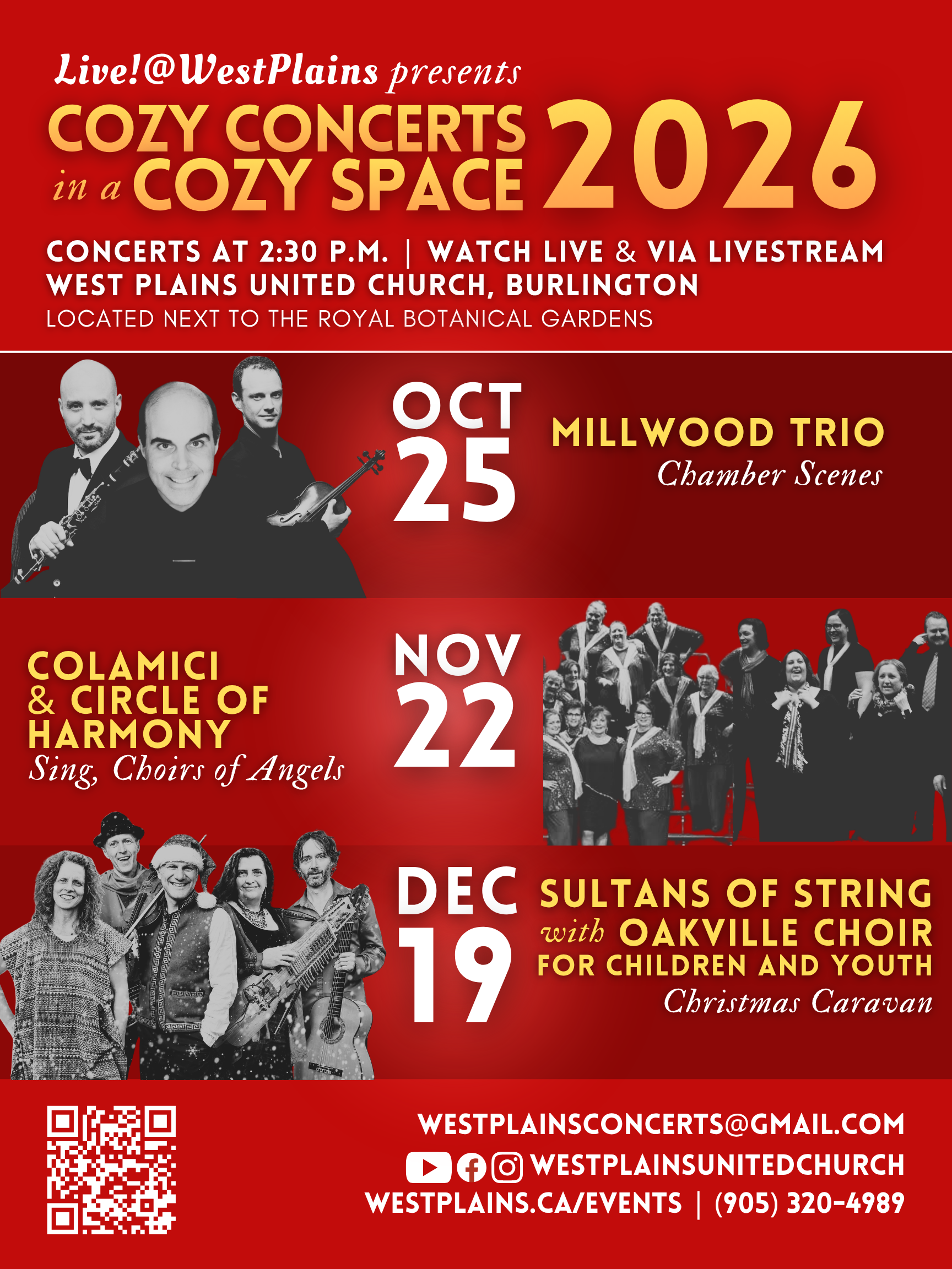 Colamici is super excited about being part of the  "Live!@WestPlains" Concert Series!