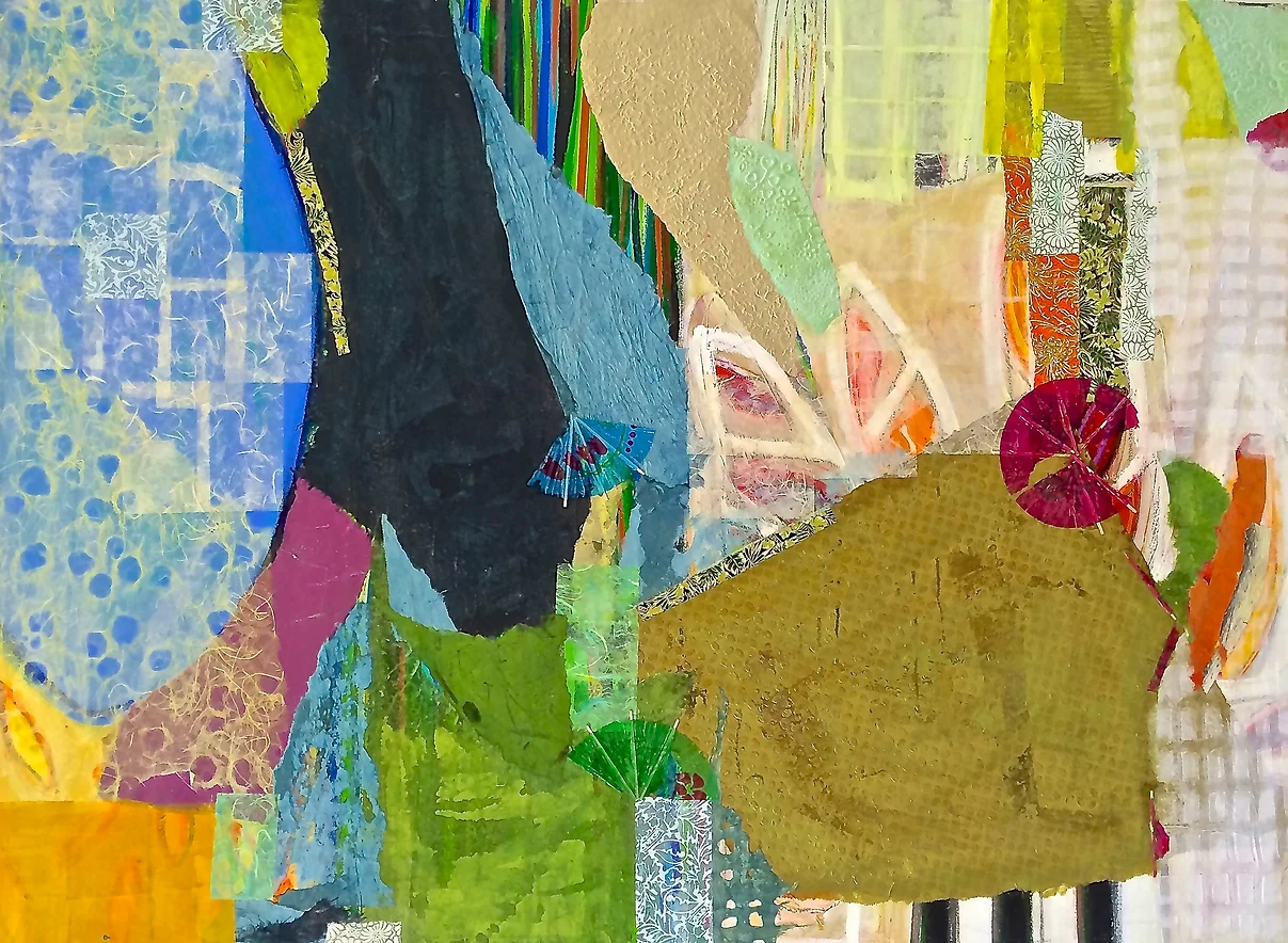 Untitled 12 36" x 48" Mixed media on paper