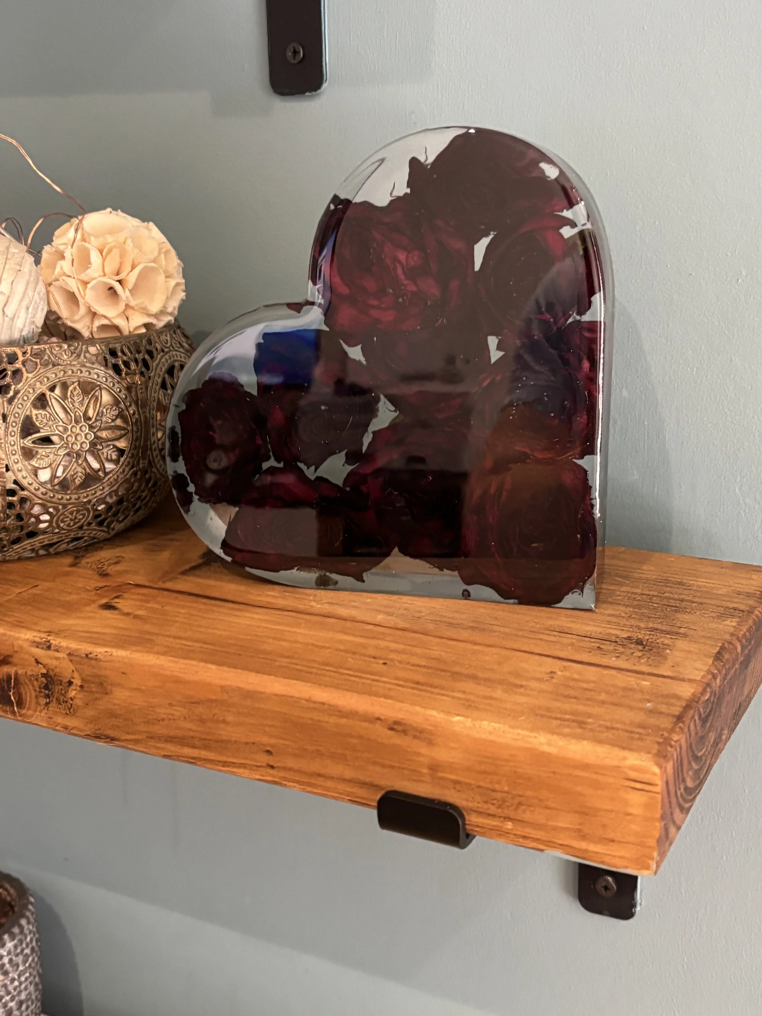 Heart Shaped Flower Preservation